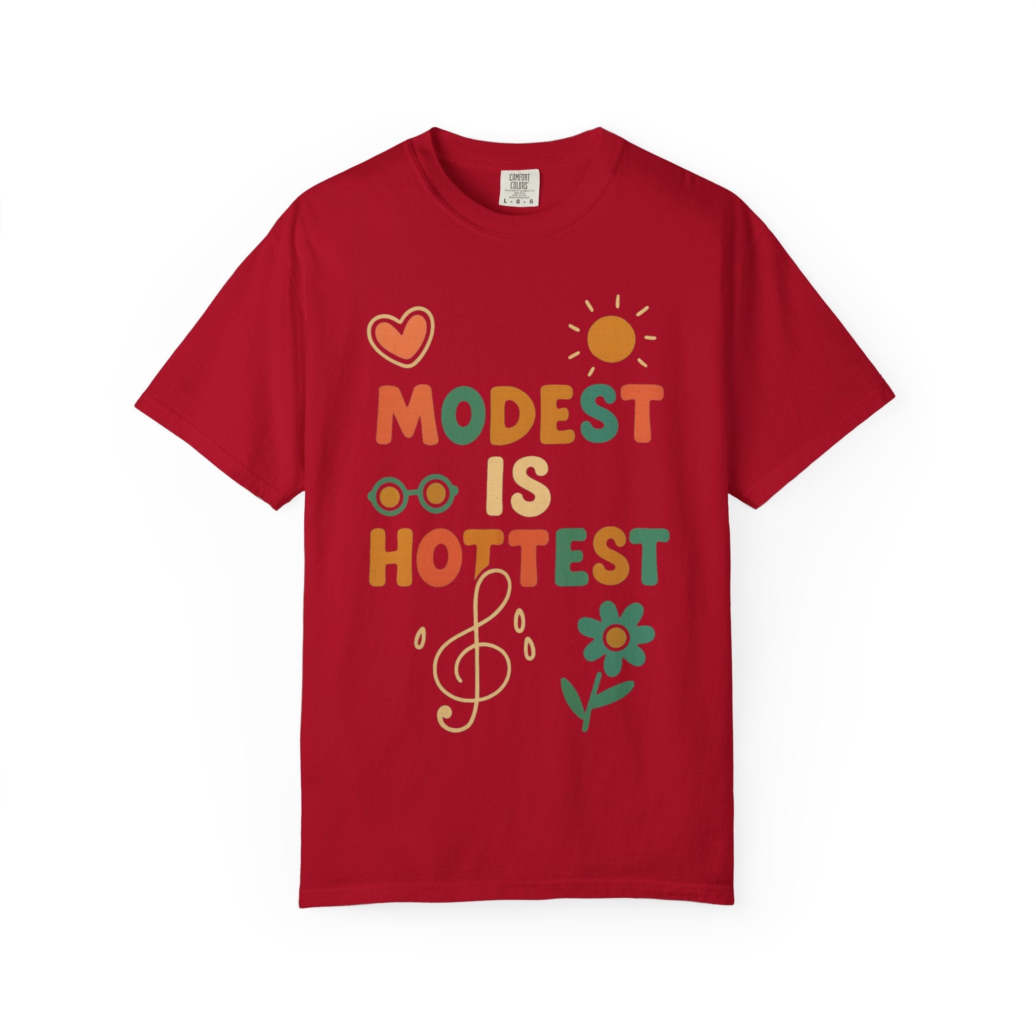 "Modest is Hottest" Unisex Garment-Dyed T-shirt
