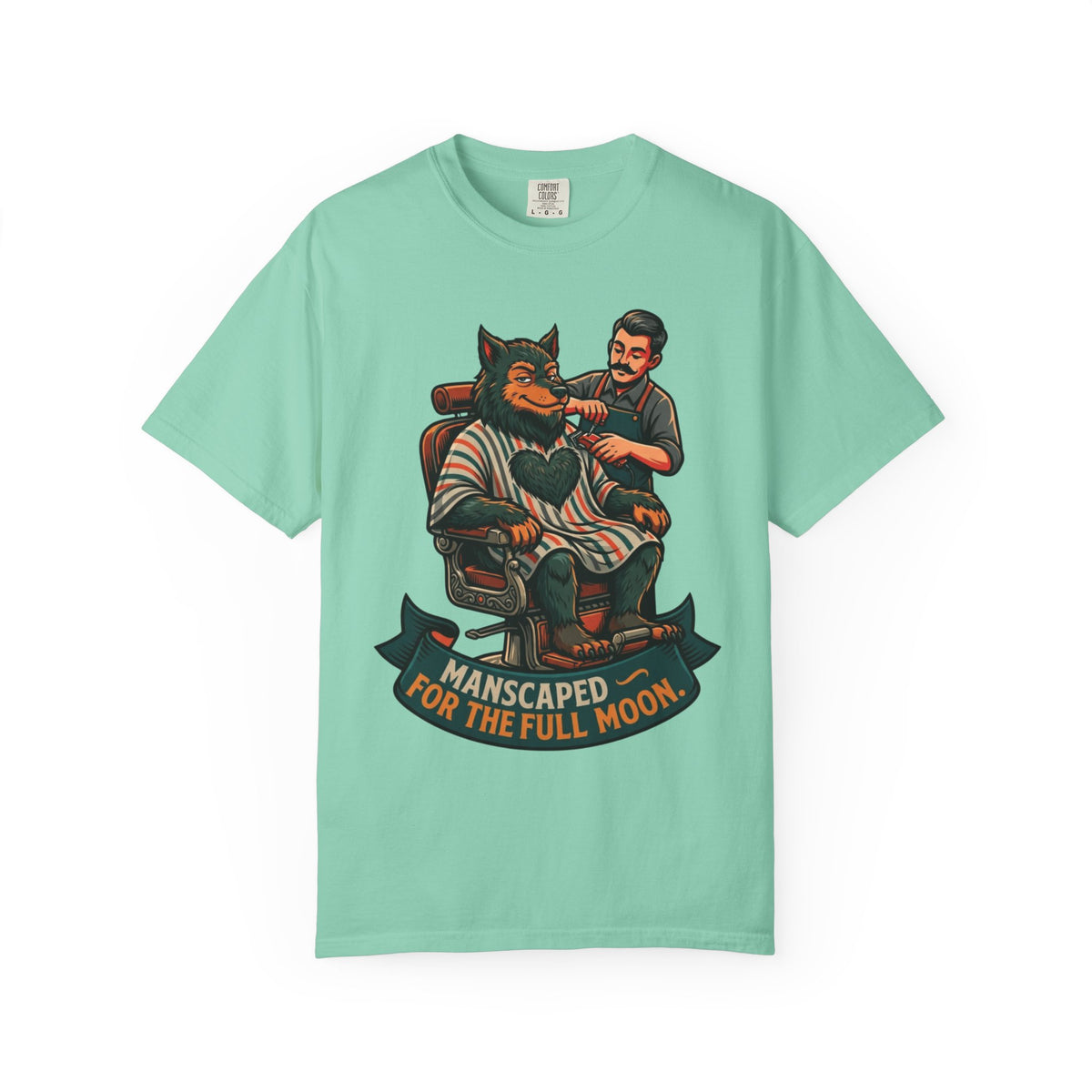 Color: Island Reef | Manscaped for the Full Moon Unisex Garment-Dyed Tee