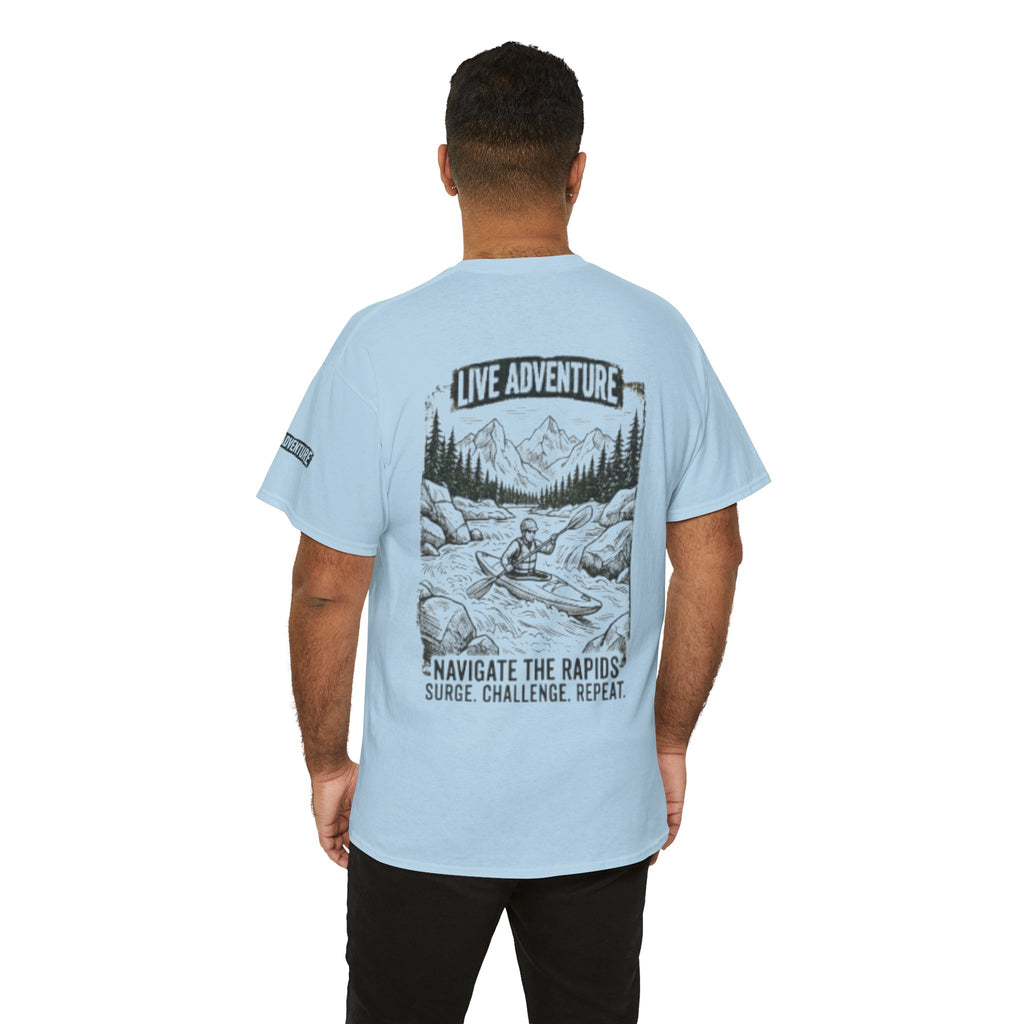 "Live Adventure - Kayak" Premium Graphic Tee