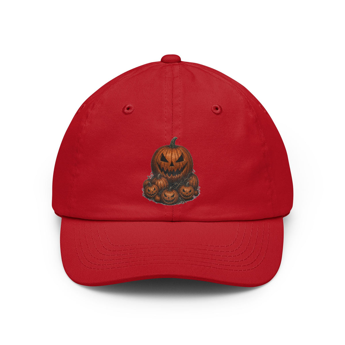 Color: Red | Halloween Nun Dad Hat — Graphic