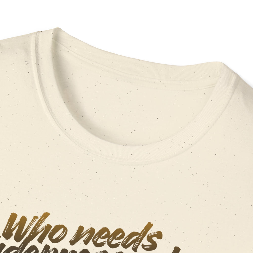 Beer Graphic T-Shirt — "Who Needs Antidepressants When You Have Beer?" Retro Pint Design