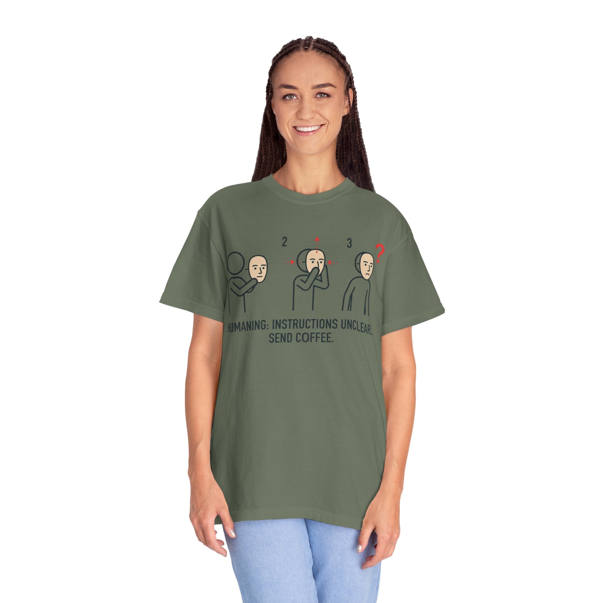 "Instructions Unclear" Unisex Garment-Dyed Tee