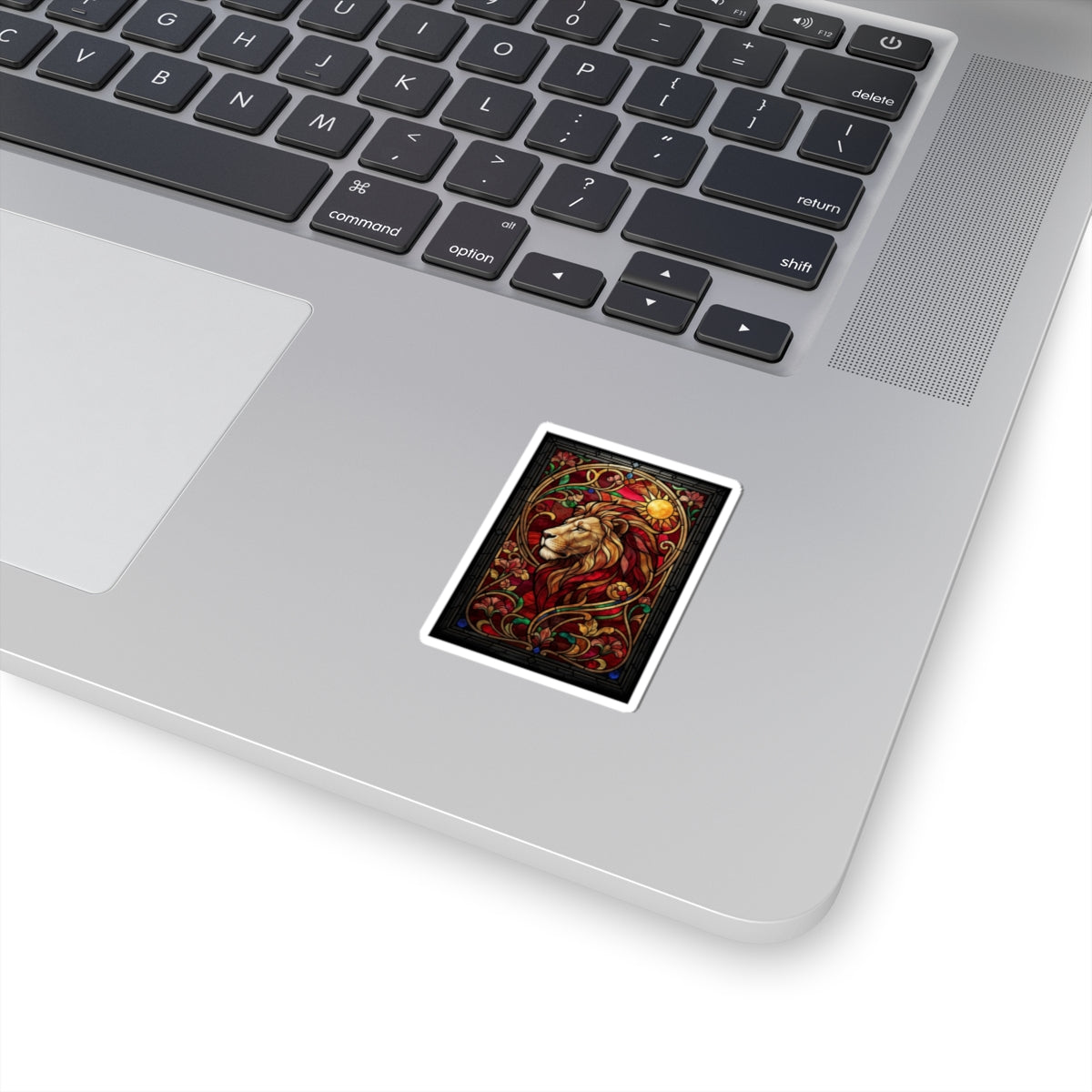 "Stained Glass Sign LEO" Sticker — Main