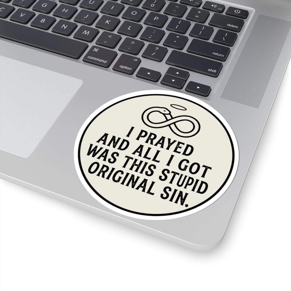 "Good Book Series Original Sin" Sticker — Main