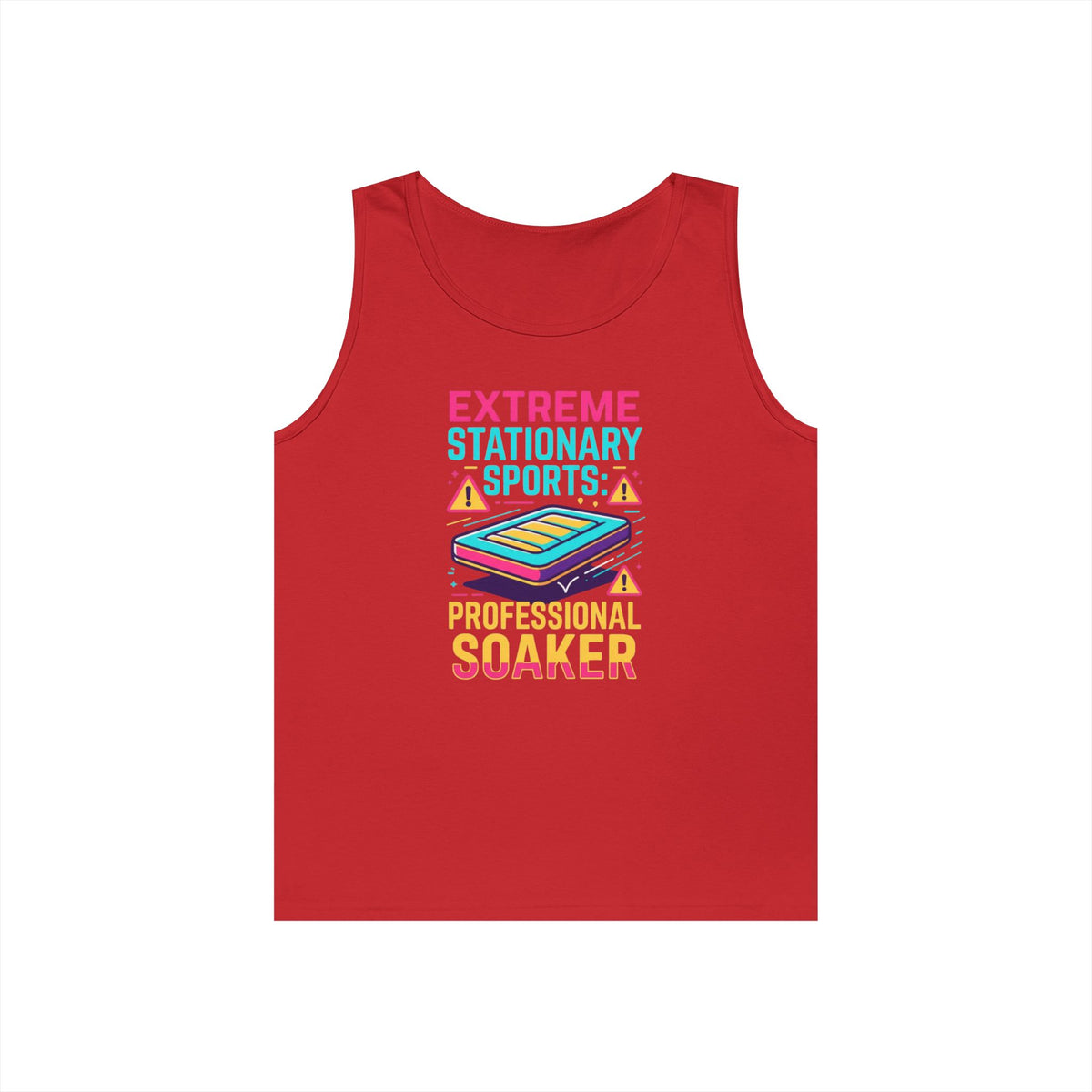 Color: Red | Professional Soaker Tank Top