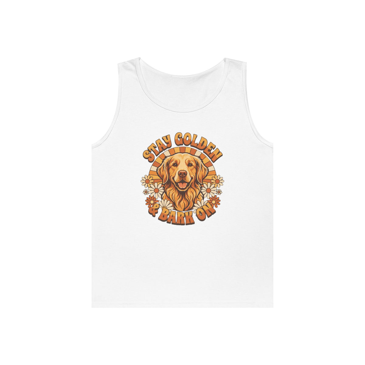 "Stay Golden & Bark On" Tank Top