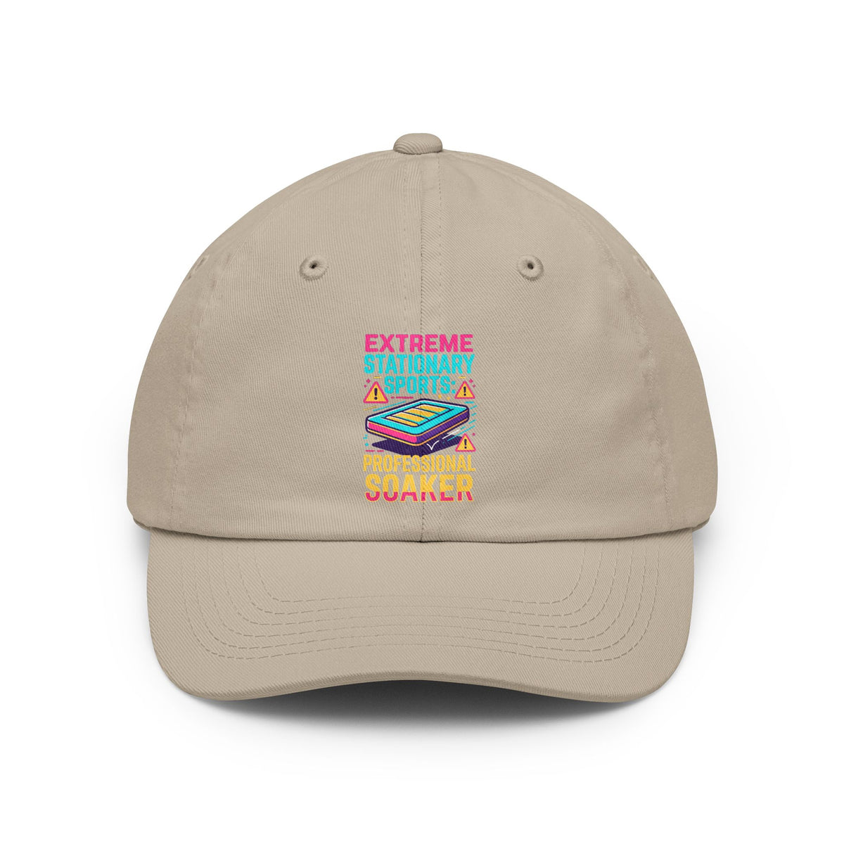 Color: Stone | Professional Soaker Dad Hat