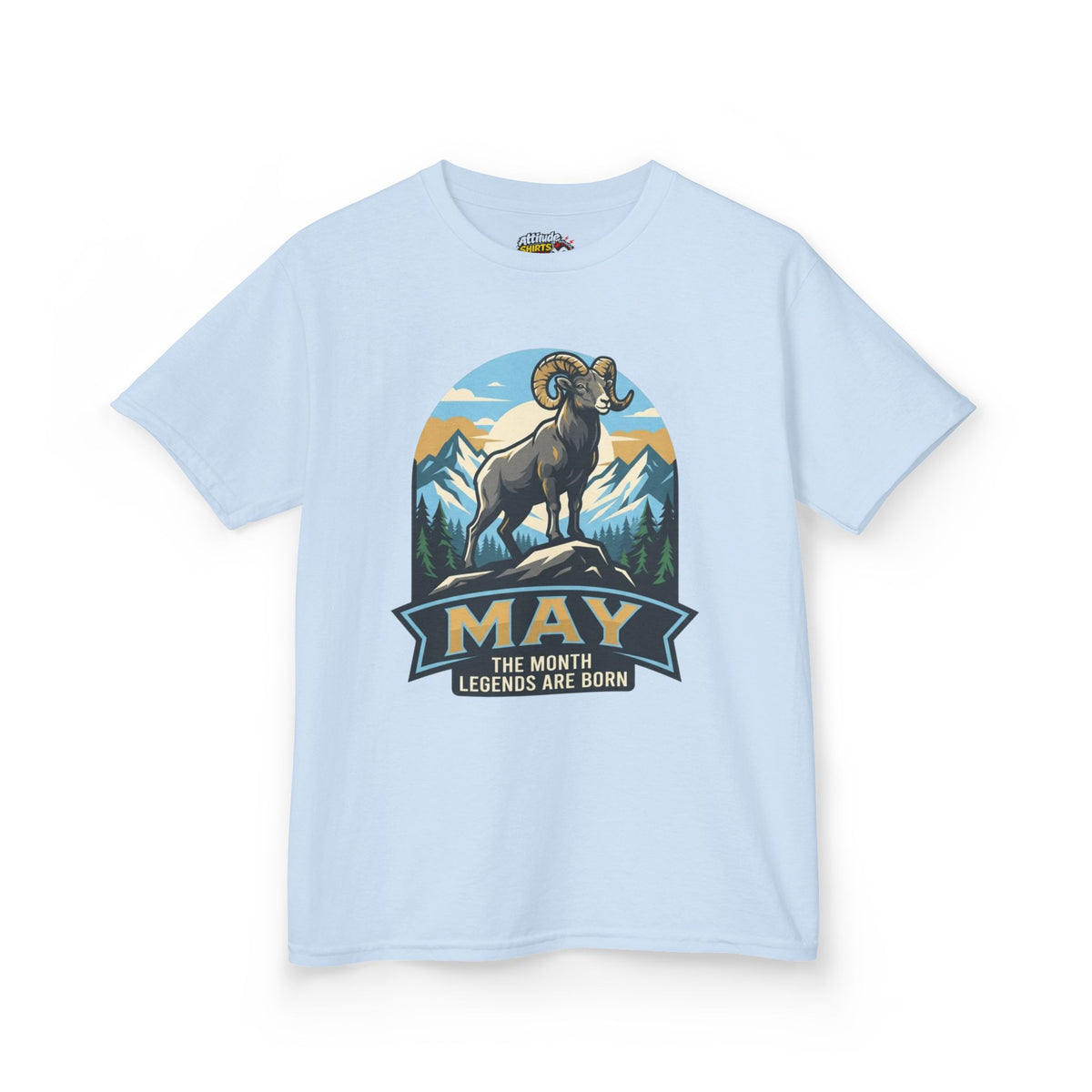 Color: Light Blue | May Legend Kids Tee