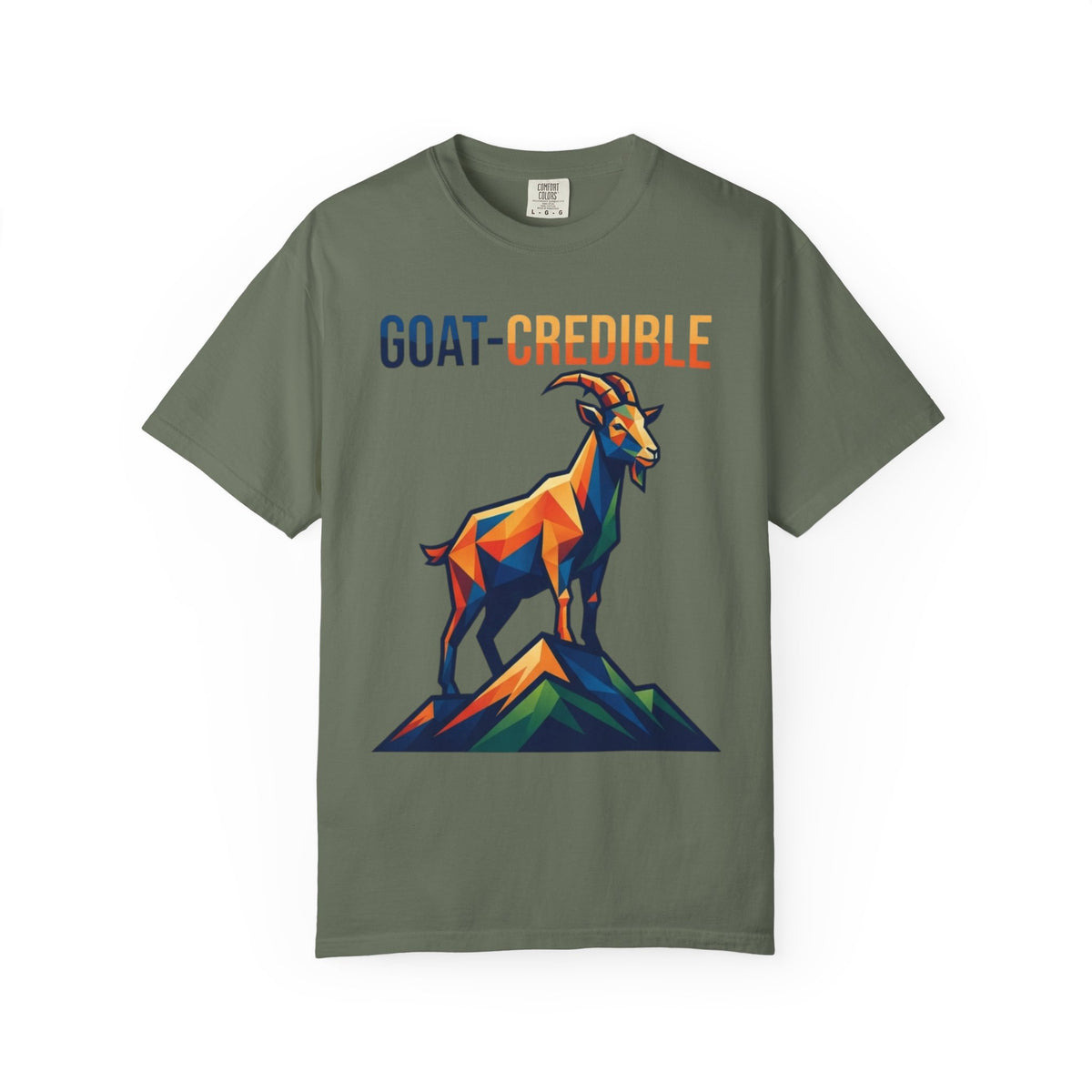 "Goat Credible" Unisex Garment-Dyed Tee
