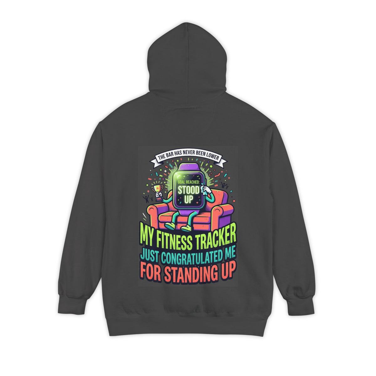 Color: Pepper | The Bar Has Never Been Lower Garment-Dyed Hoodie