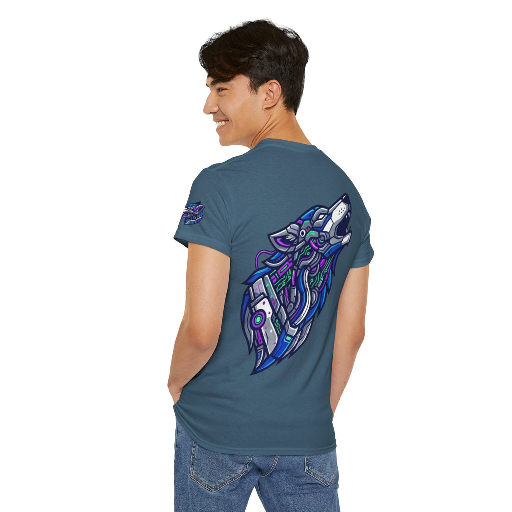 "Cyber Wolf" Premium Graphic Tee