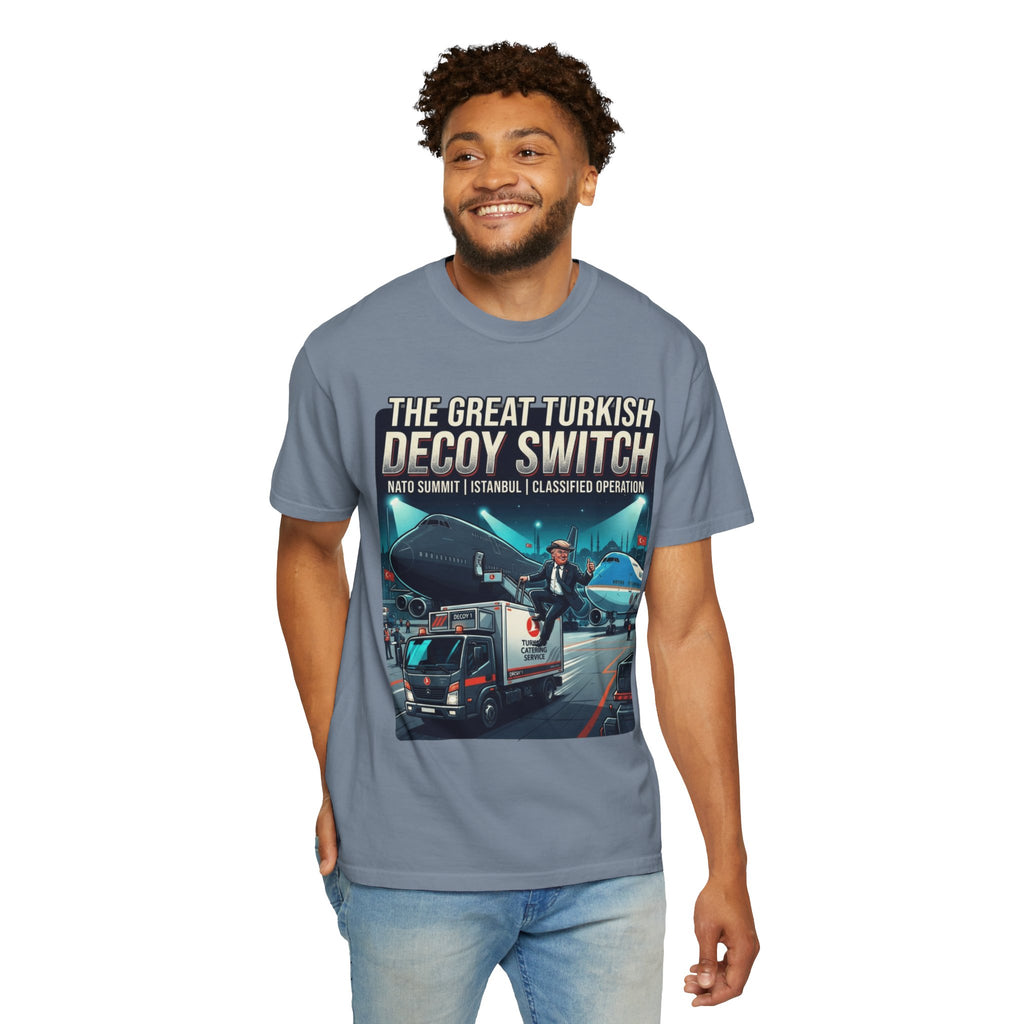 "Decoy Switch" Unisex Garment-Dyed Tee
