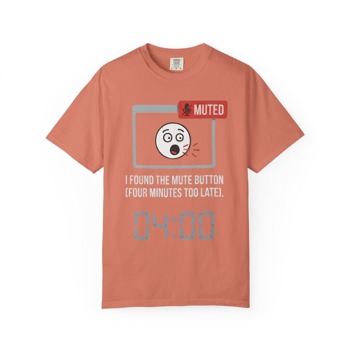 "I Found The Mute" Unisex Garment-Dyed Tee