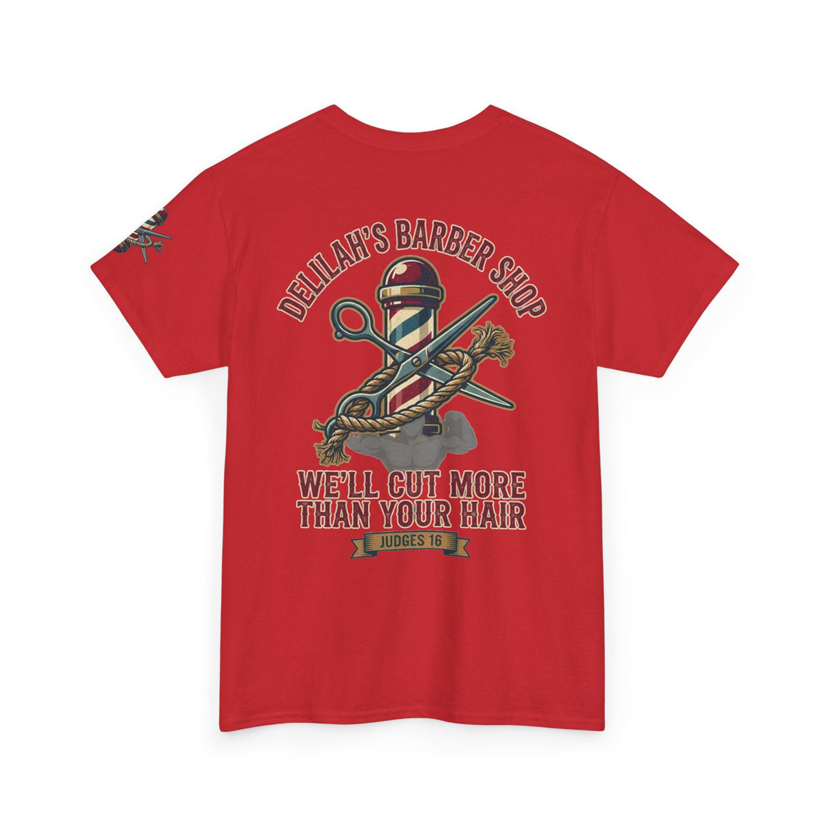 "Good Book Series Delilah's Barber Shop" Premium Graphic Tee