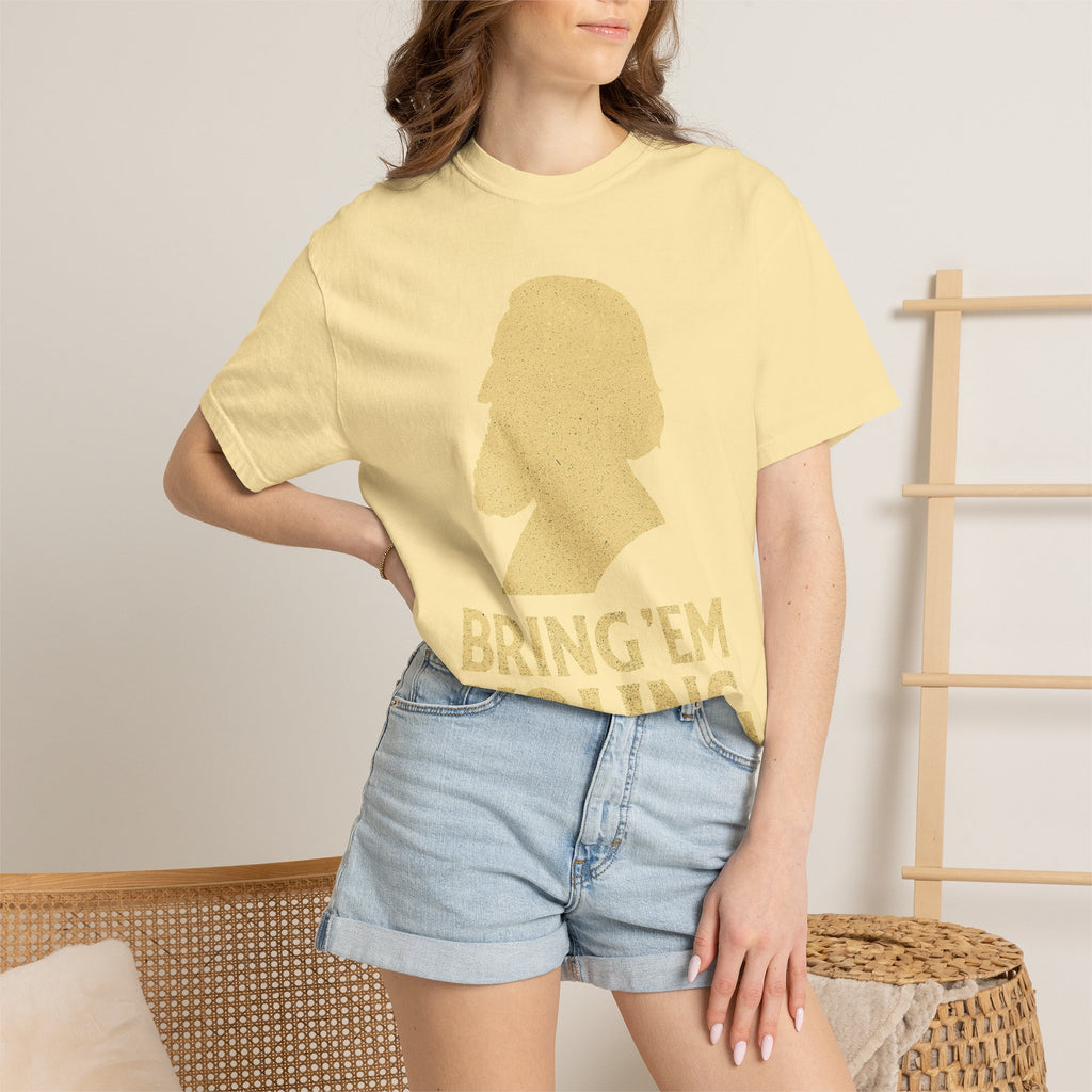 "Bring 'Em Young" Unisex Garment-Dyed T-shirt