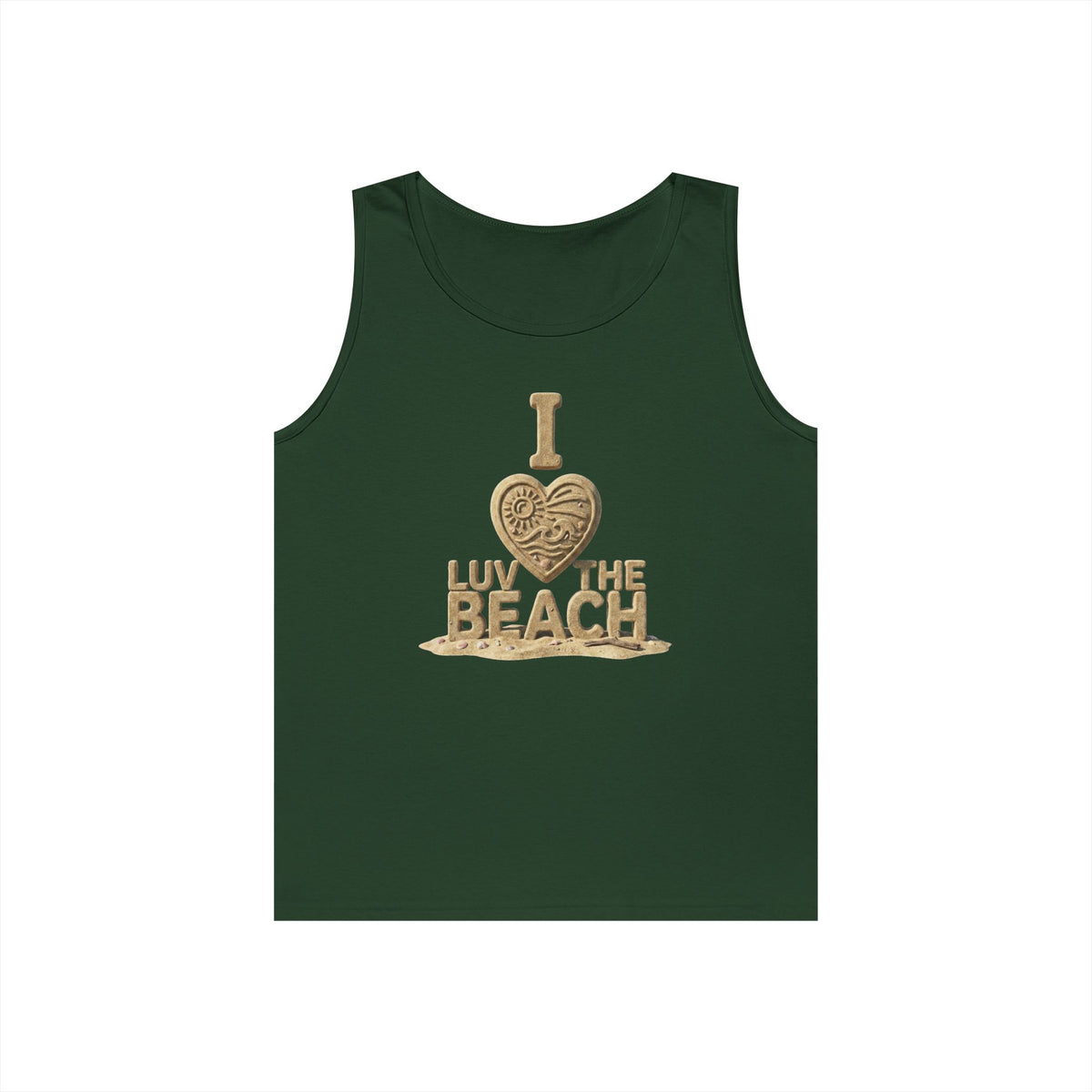 "I Luv The Beach" Tank Top