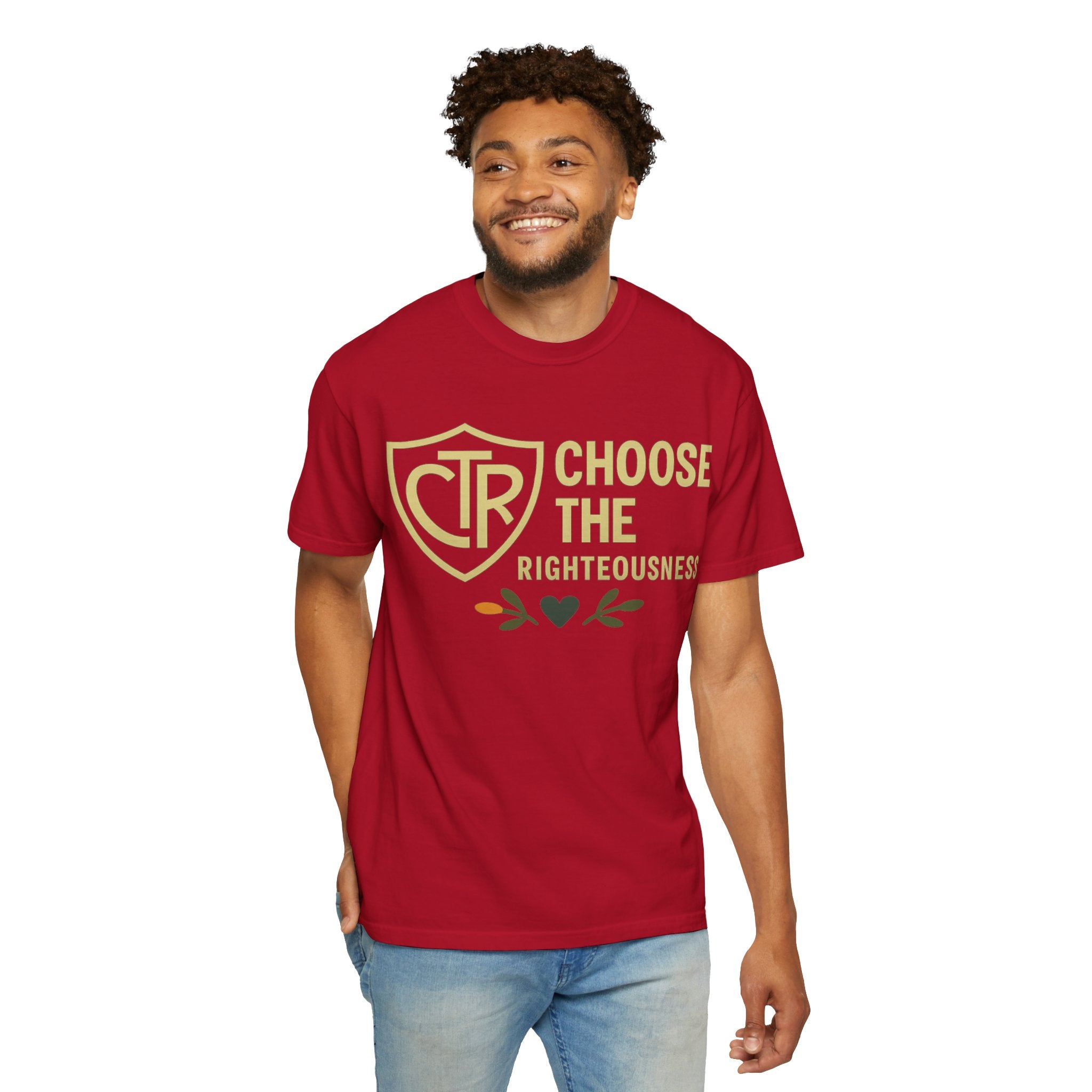 "CTR: Choose the Righteousness" Unisex Garment-Dyed T-shirt