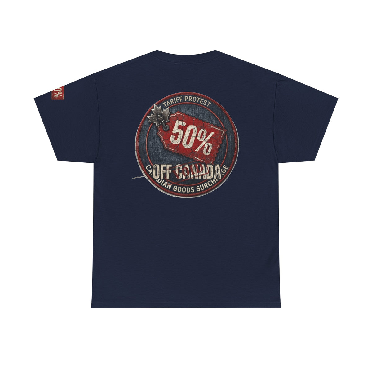 Color: Navy | 50% Off Canada Premium Graphic Tee