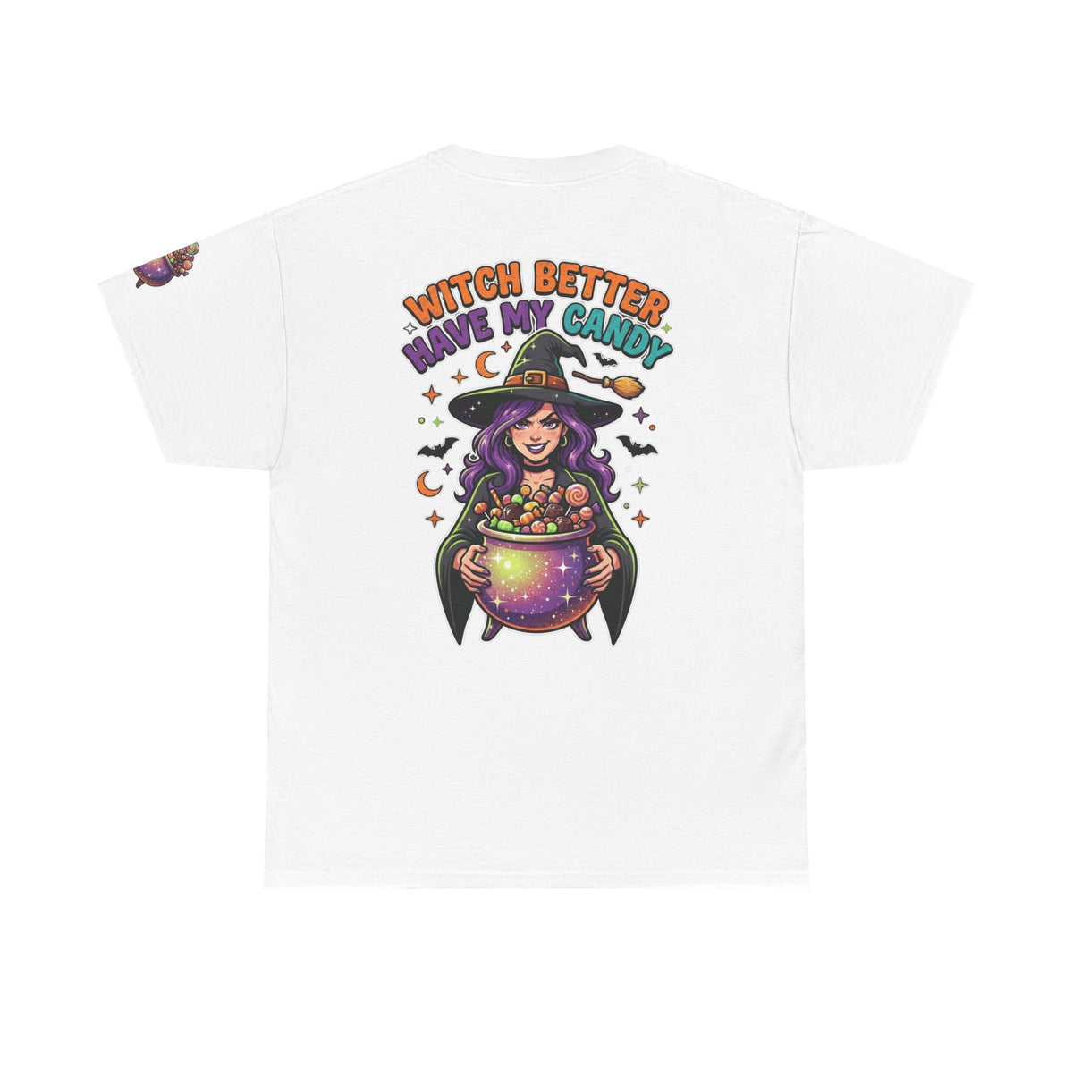 Color: White | Witch Better Have My Candy Premium Graphic Tee