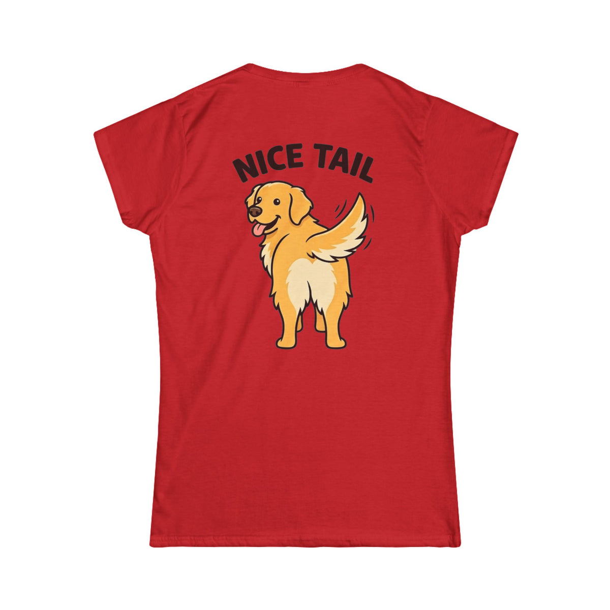 Color: Red | Nice Tail Women's Tee