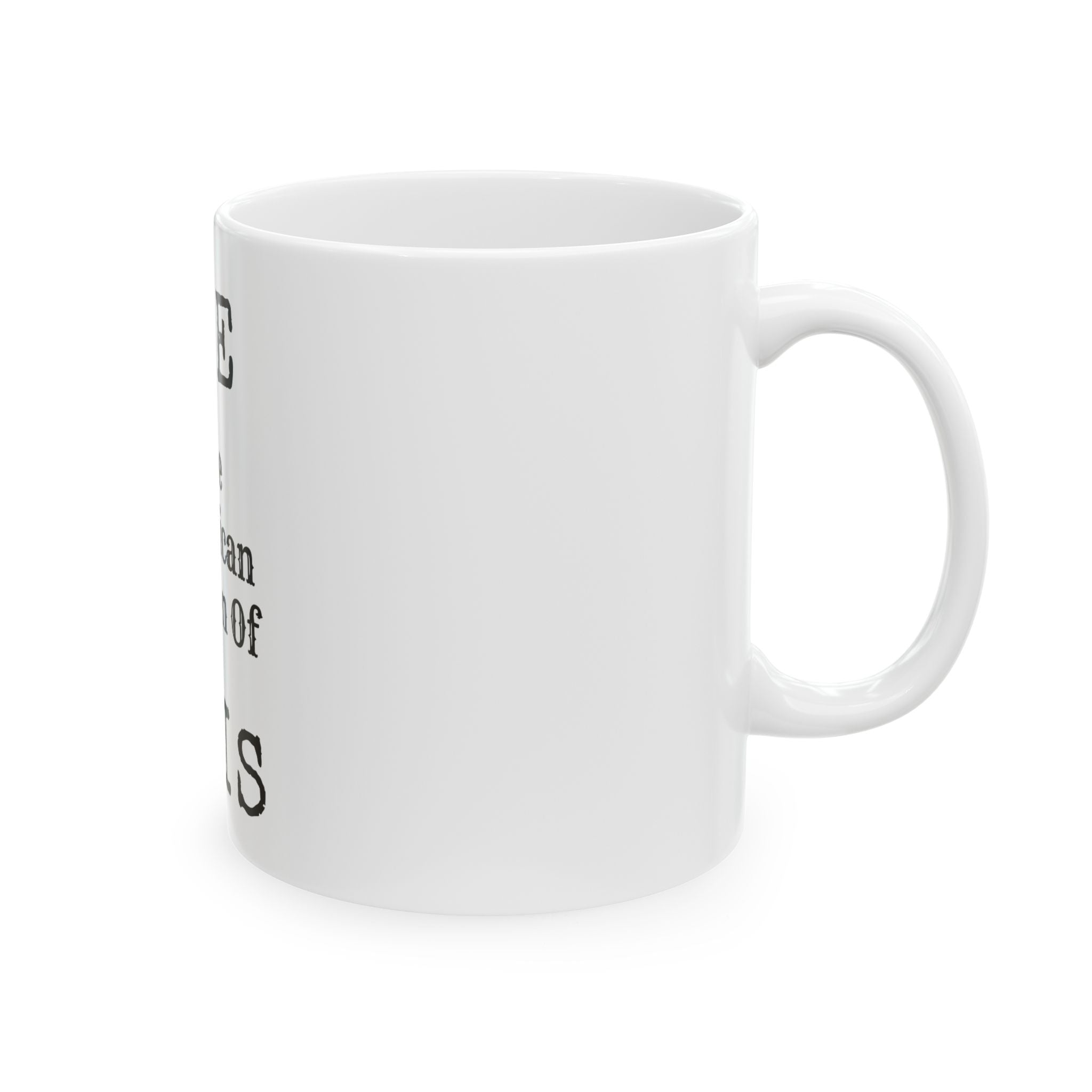 "ICE The American Version of ISIS" White Ceramic Mug