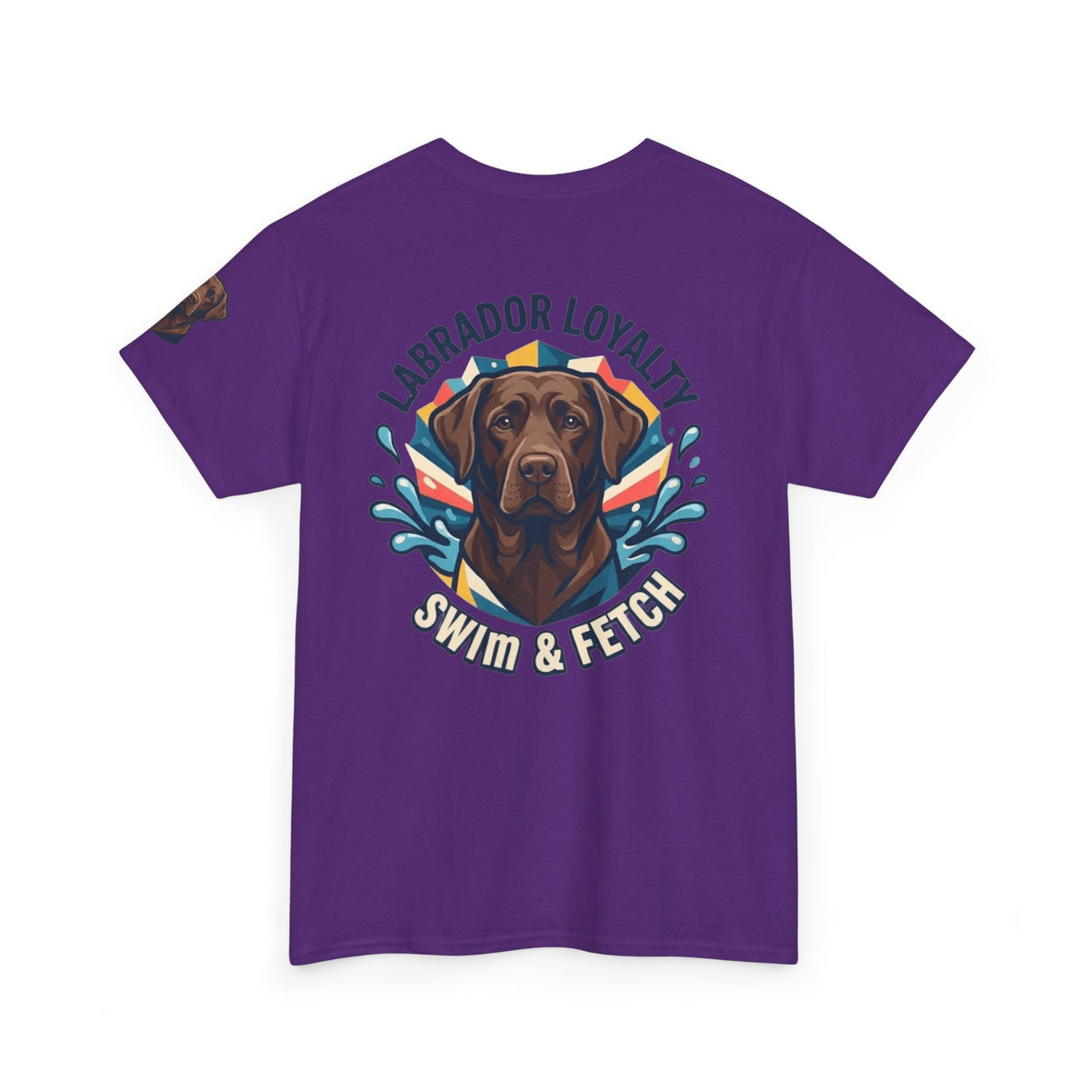 Labrador Loyalty Swim Fetch Premium Graphic Tee