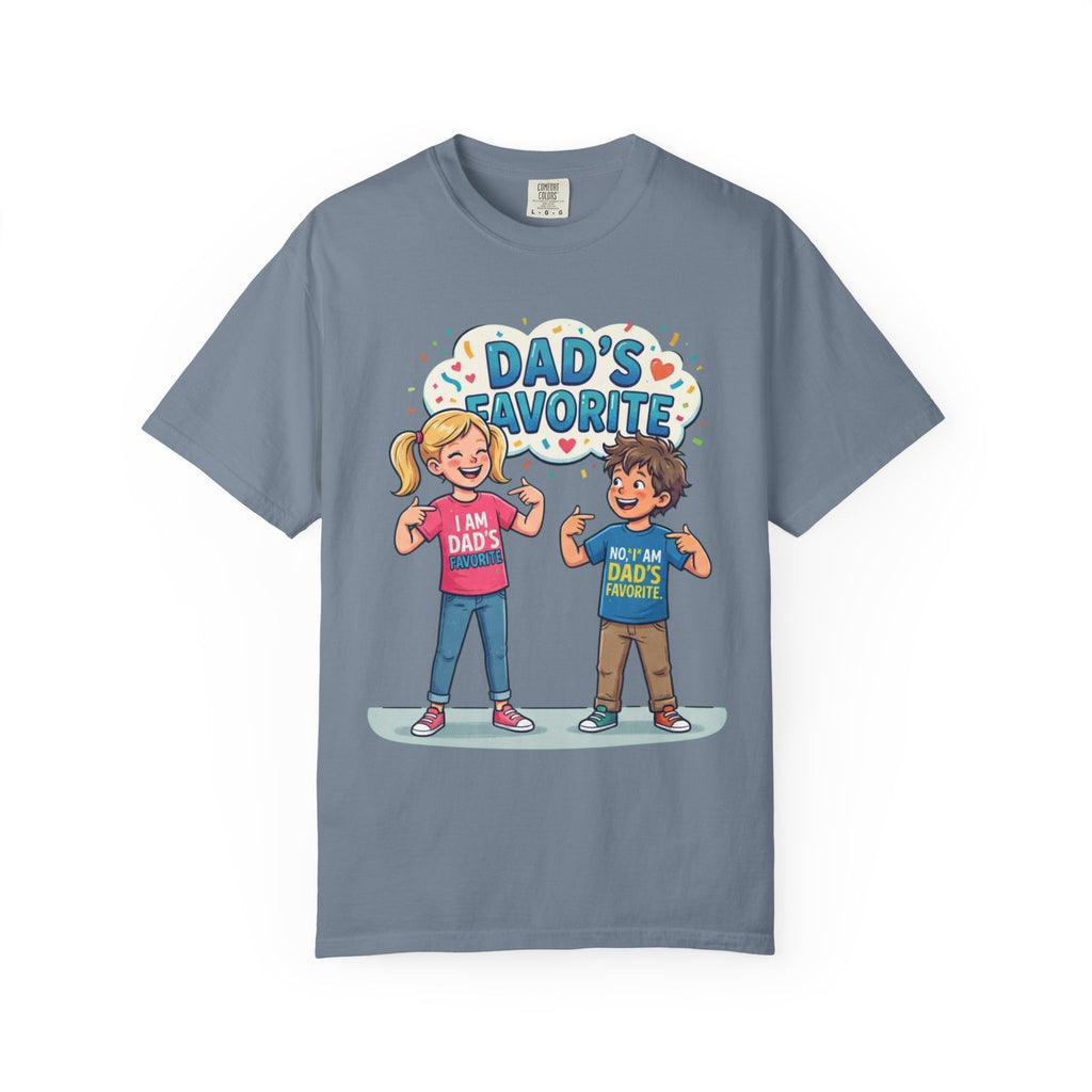 "Dad's Favorite" Unisex Garment-Dyed Tee