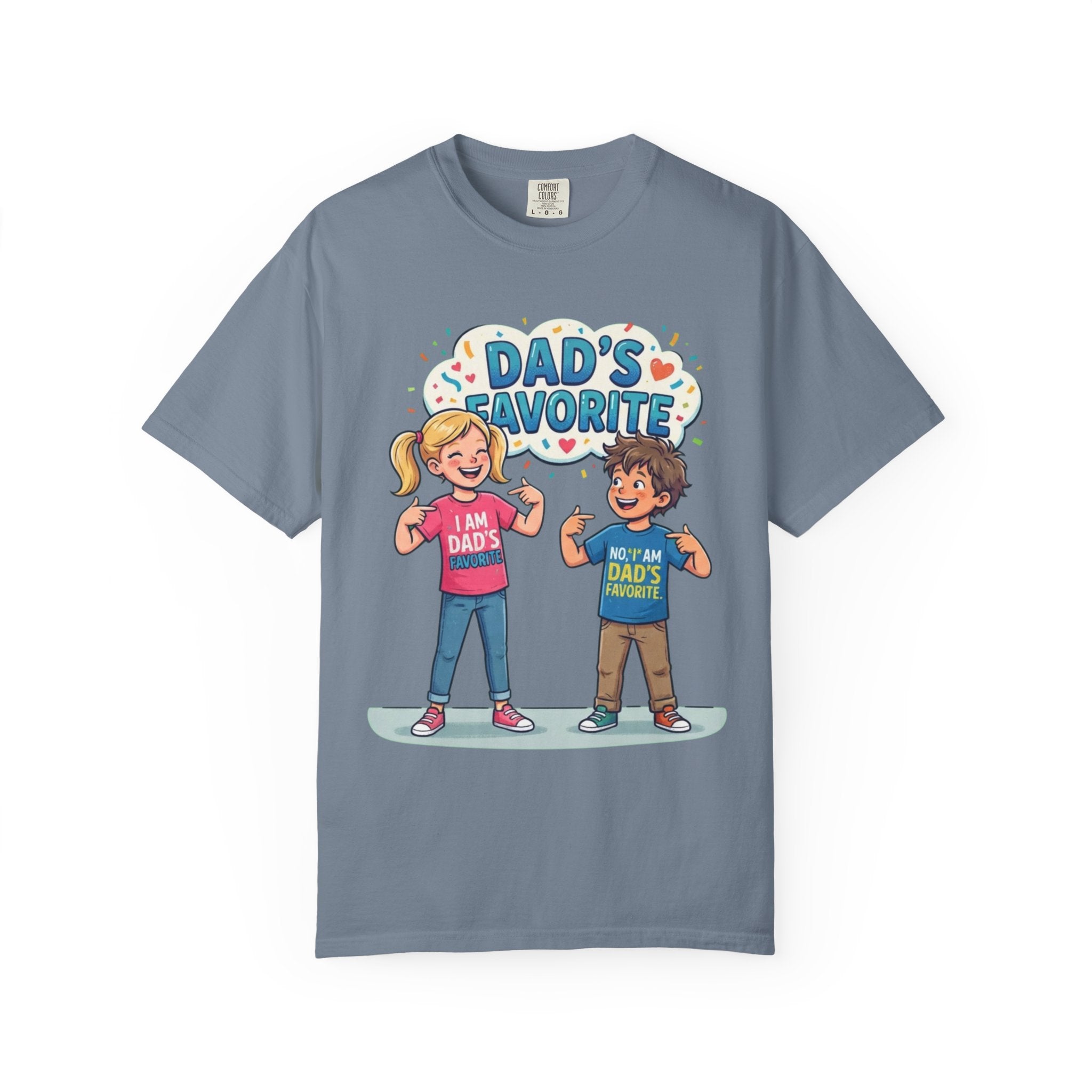 "Dad's Favorite" Unisex Garment-Dyed Tee