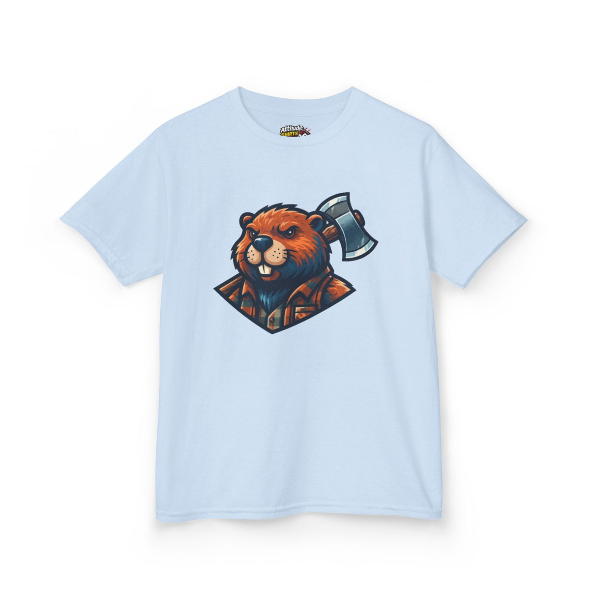 Color: Light Blue | In Desperate Need of Good Hard Wood Kids Tee