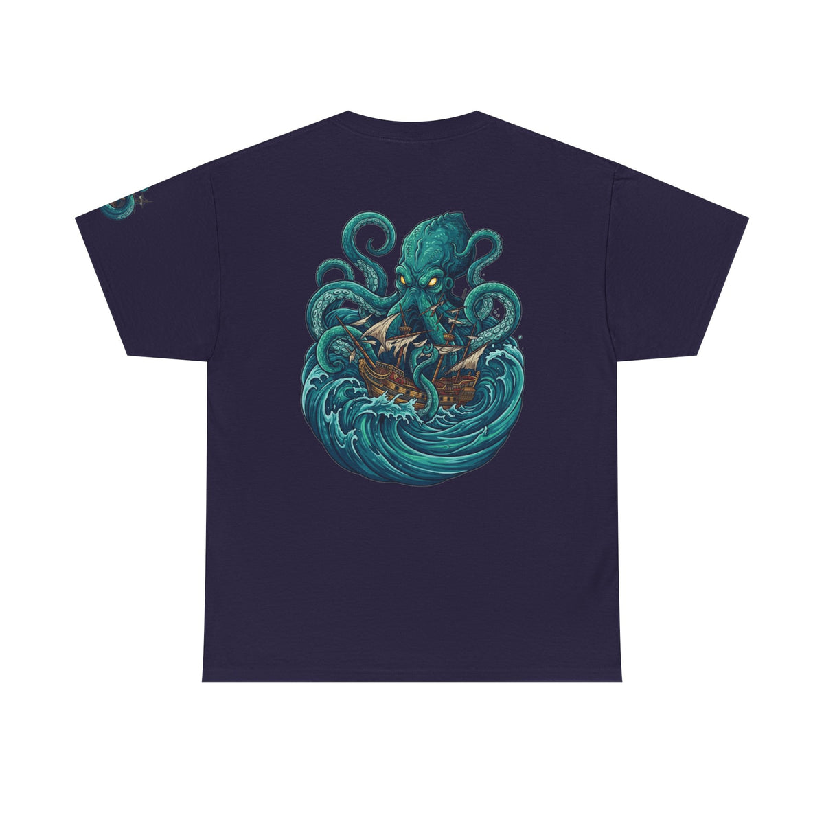 Color: Blackberry | The Kraken (Norse-Global Maritime) Premium Graphic Tee
