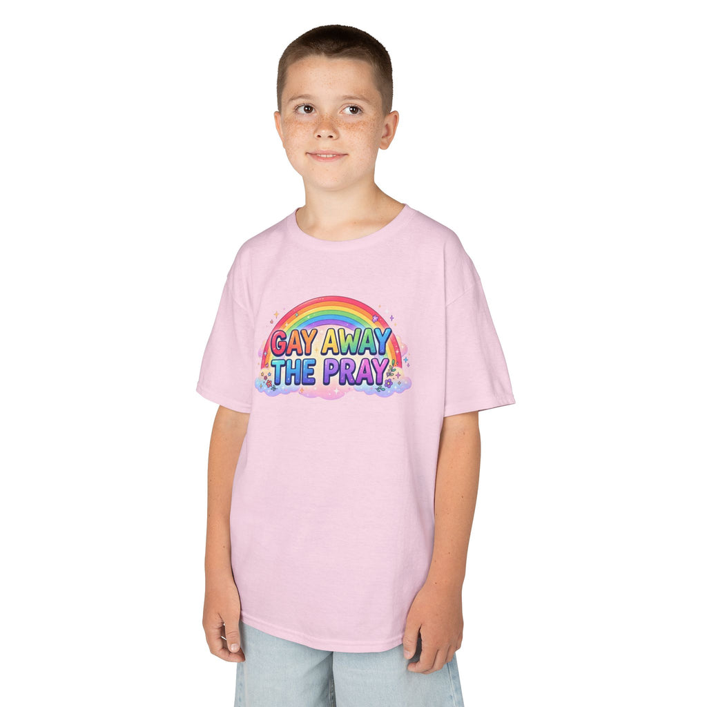 "Gay Away The Pray" Kids Tee