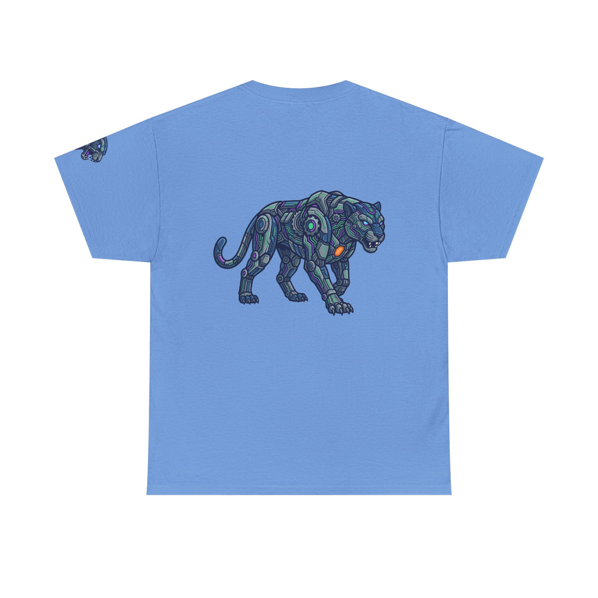 Color: Carolina Blue | Cyber Panther Premium Graphic Tee