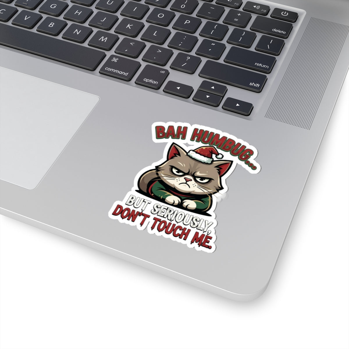"Bah Humbug" Sticker — Main
