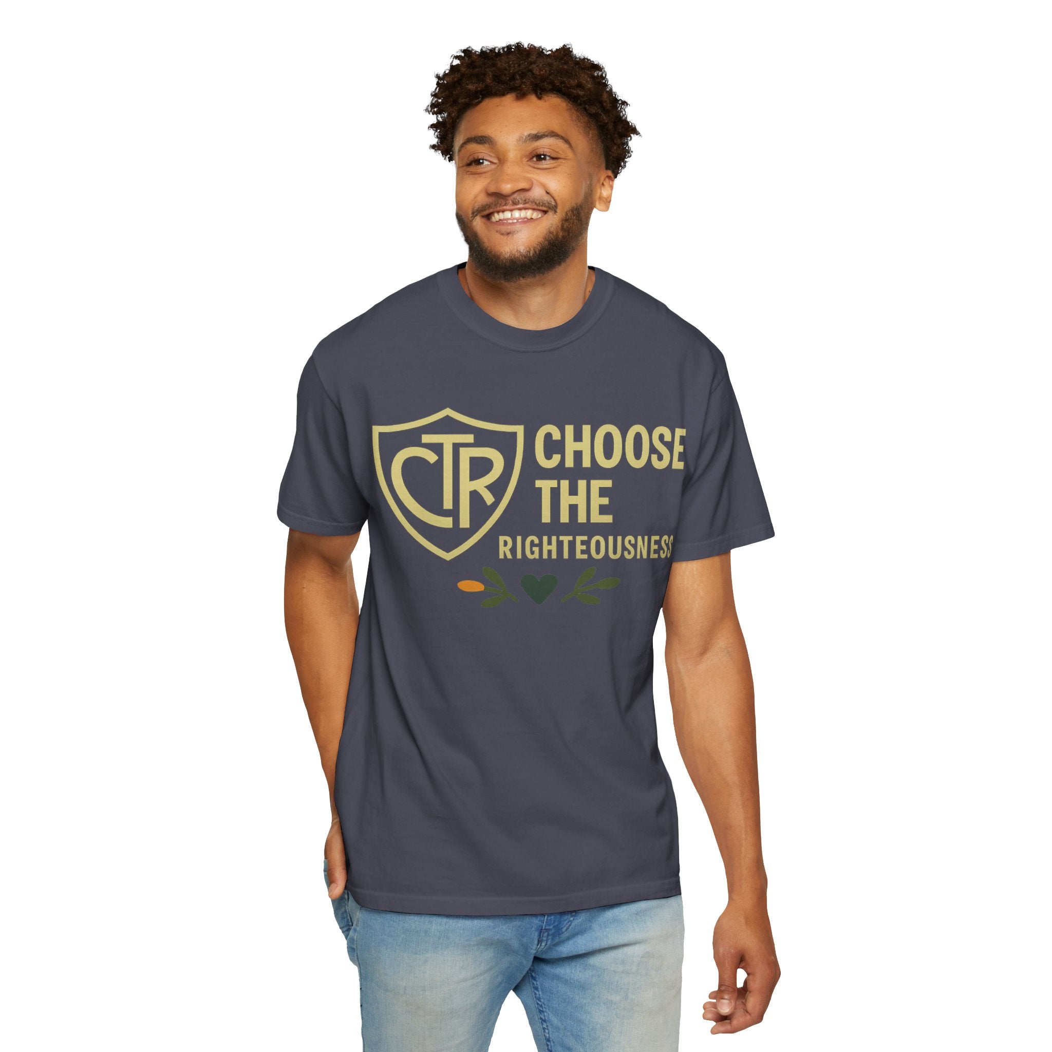 "CTR: Choose the Righteousness" Unisex Garment-Dyed T-shirt