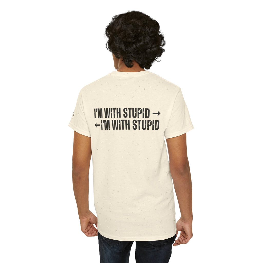 "I'm With Stupid" Premium Graphic Tee