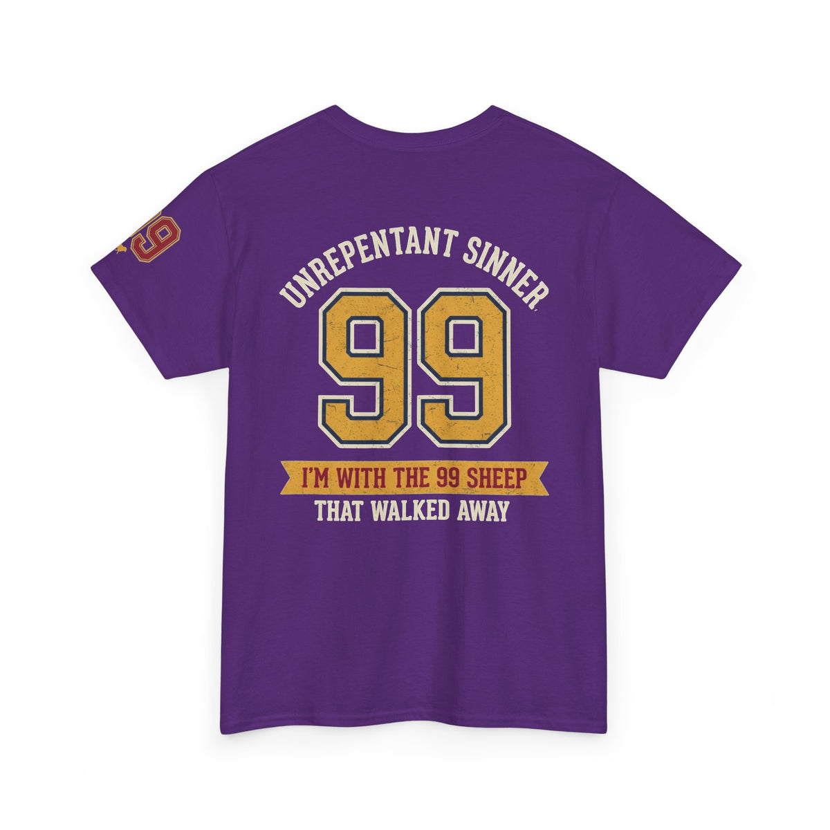 "Good Book Series 99 Unrepentant Sinner" Premium Graphic Tee