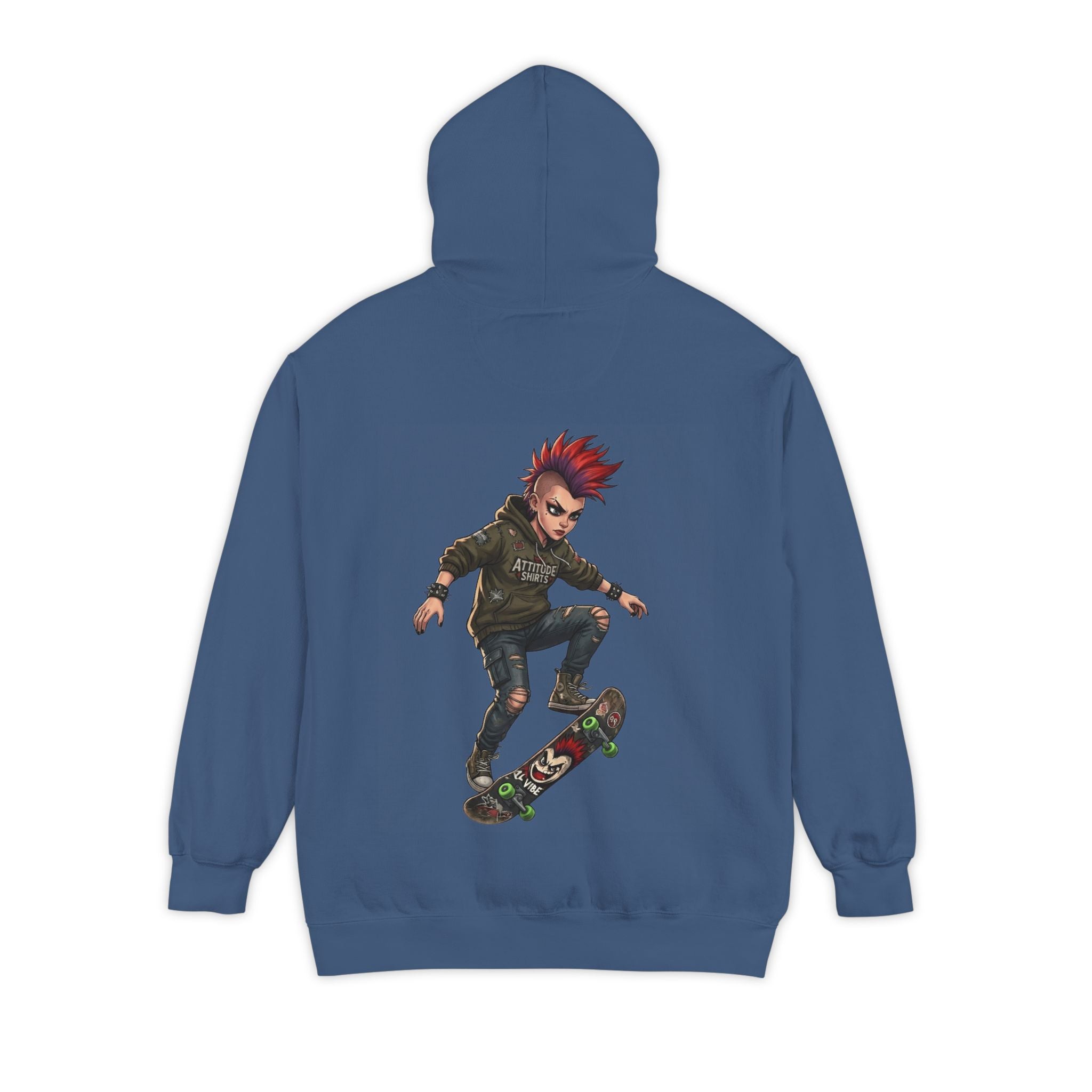 "Riot" Garment-Dyed Hoodie