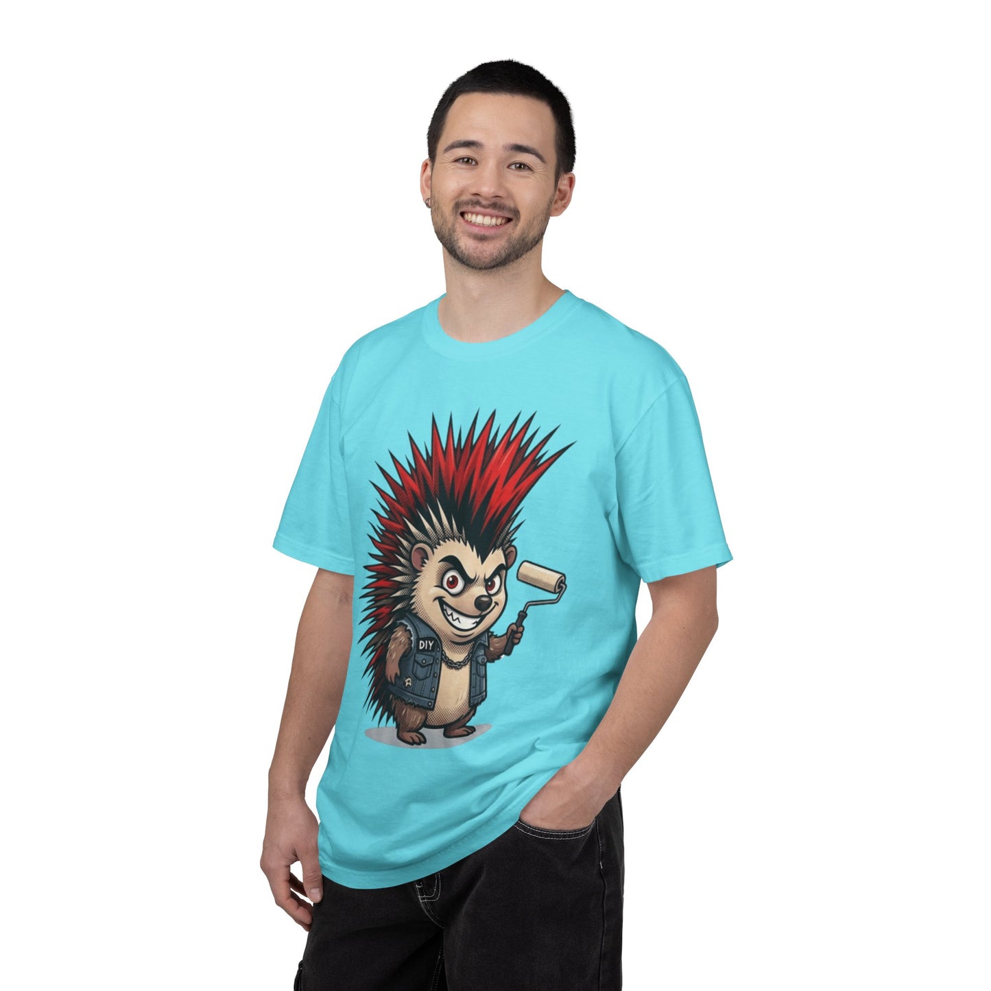 "Punkupine" Unisex Garment-Dyed Tee