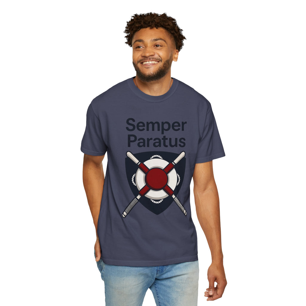 "Semper Paratus" Unisex Garment-Dyed T-shirt
