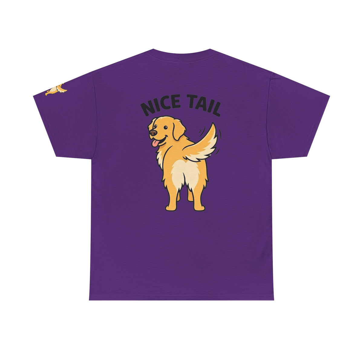 Color: Purple | Nice Tail Premium Graphic Tee