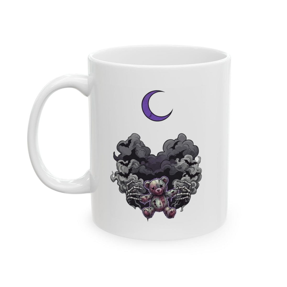 "Sweet Dreams" White Ceramic Mug — Graphic
