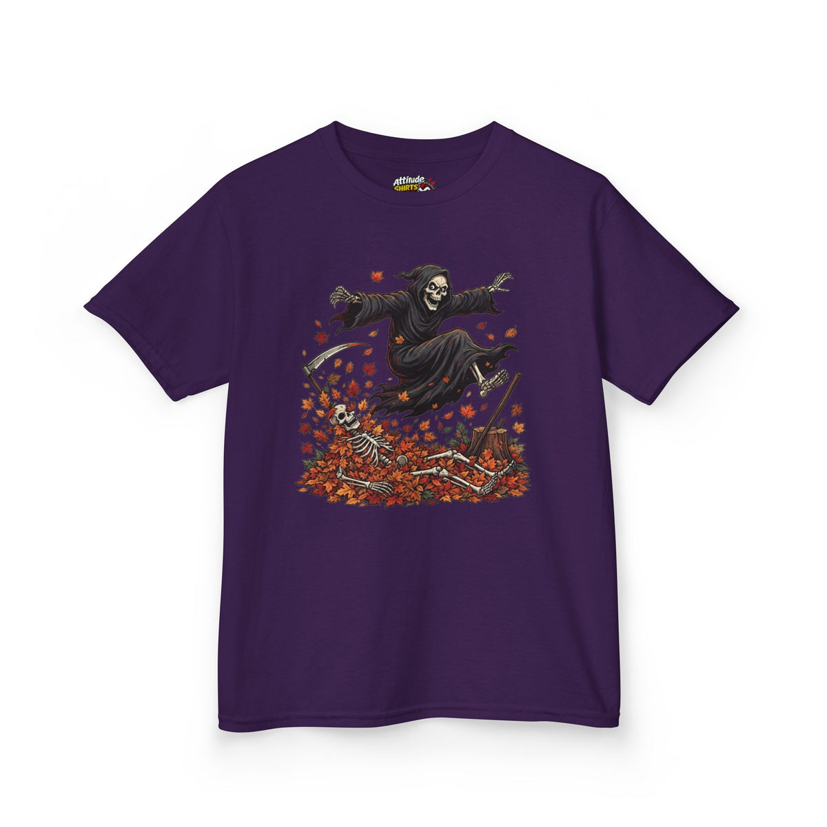 Color: Purple | Autumn Death Kids Tee