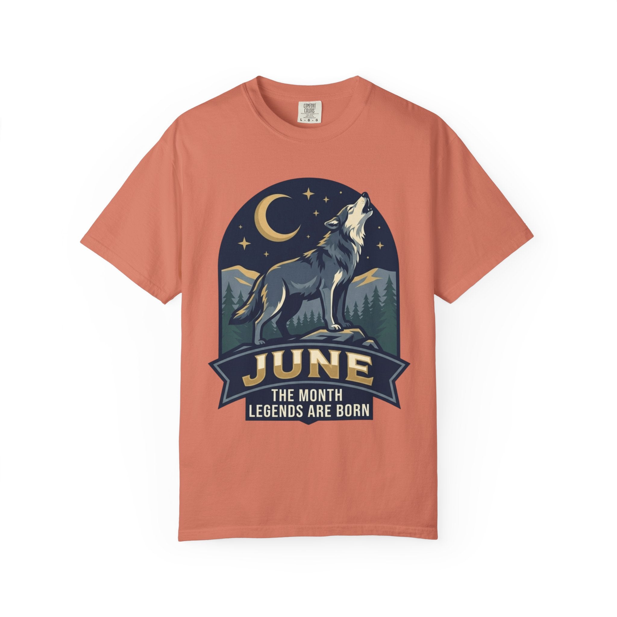 "June Legend" Unisex Garment-Dyed Tee