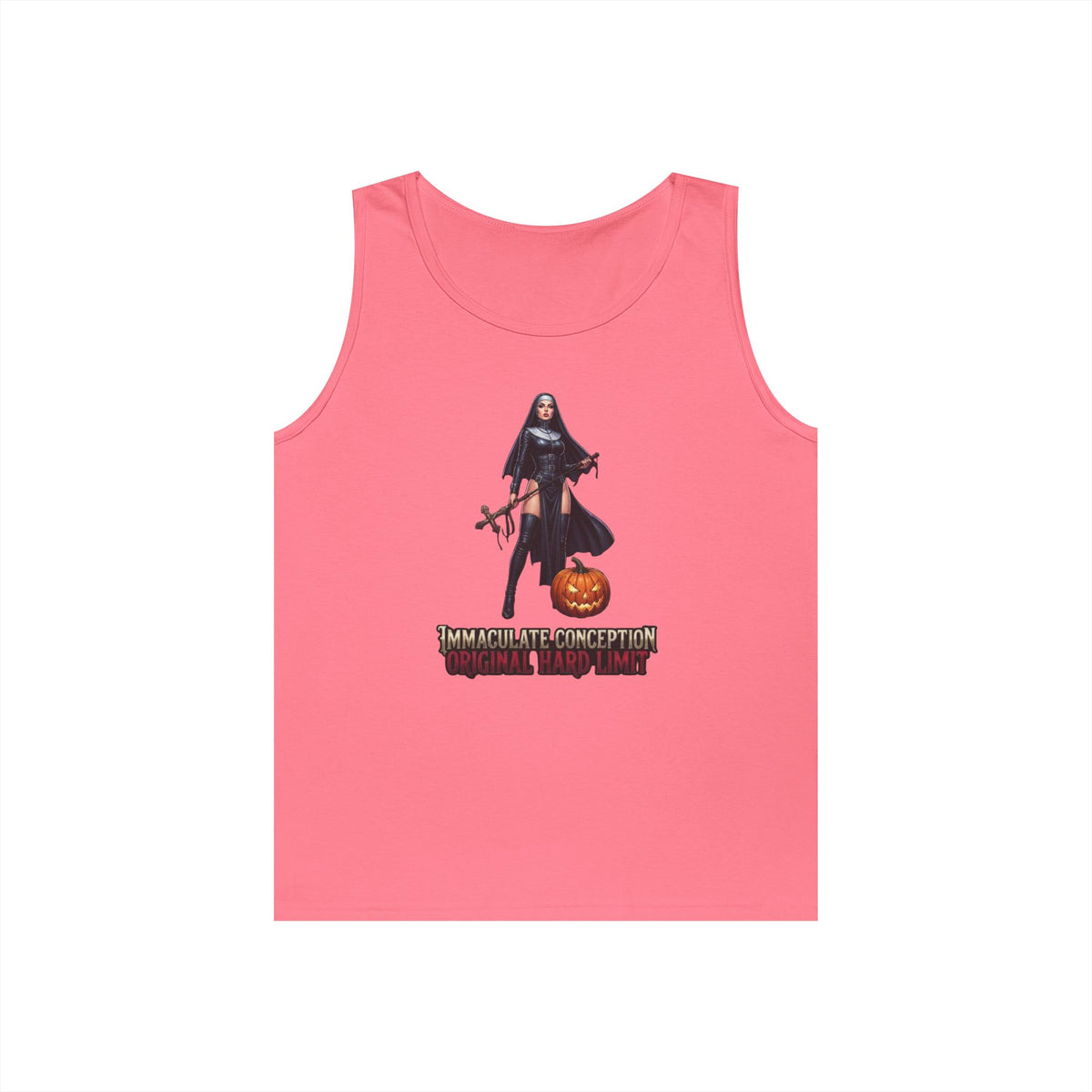 Color: Safety Pink | Original Hard Limit Tank Top