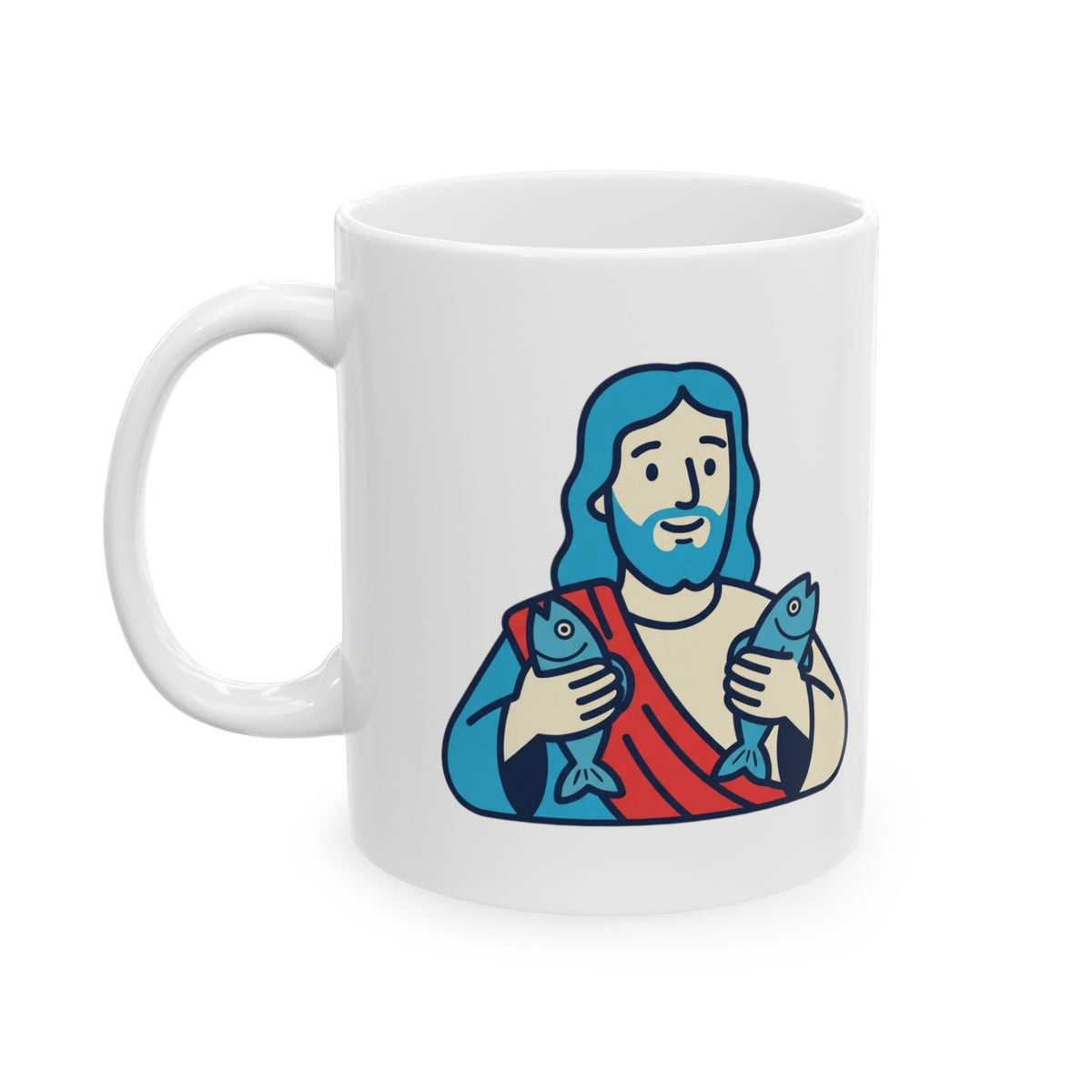 "Good Book Series Not Dead Awkward In Bed" White Ceramic Mug — Graphic