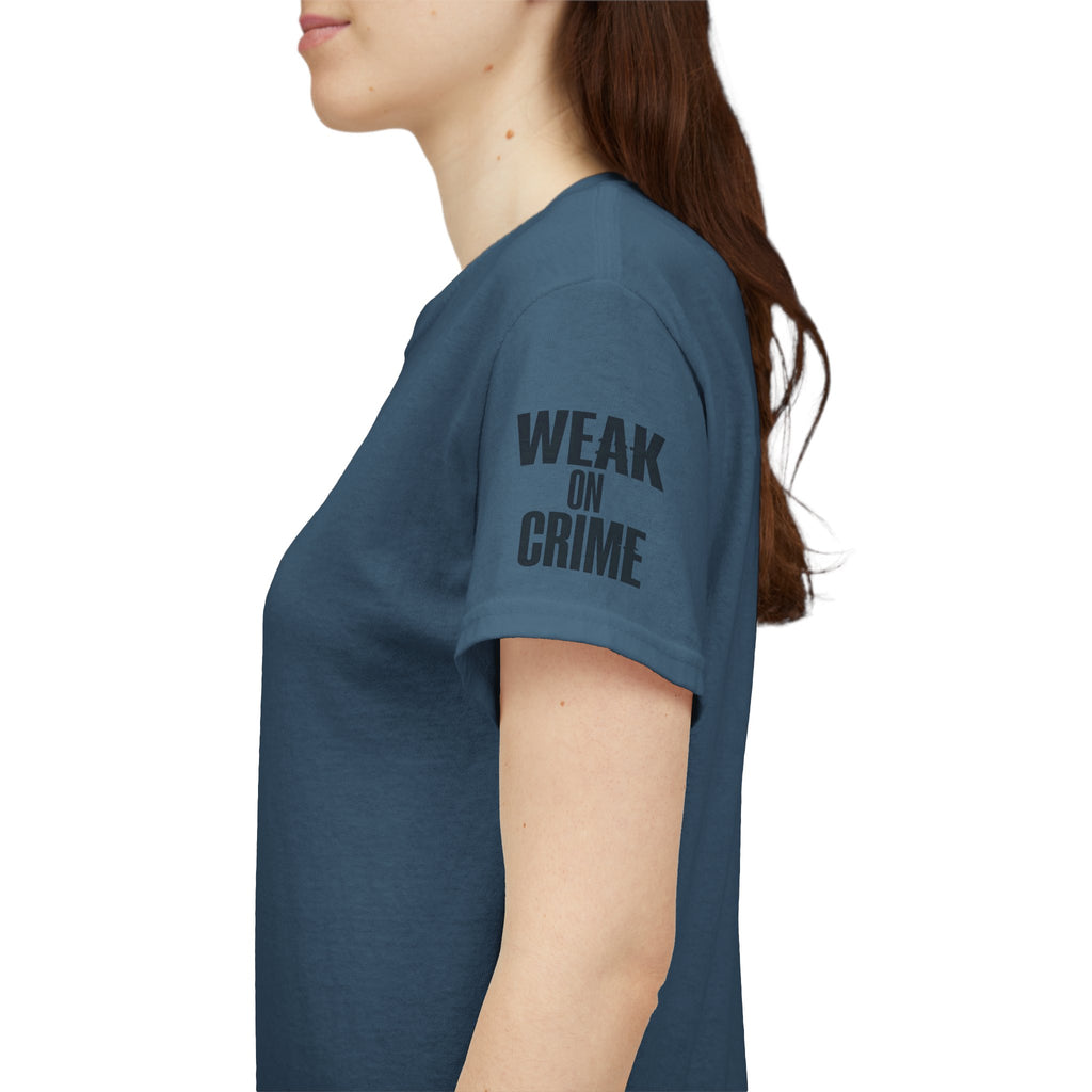 "Weak On Crime" Premium Graphic Tee