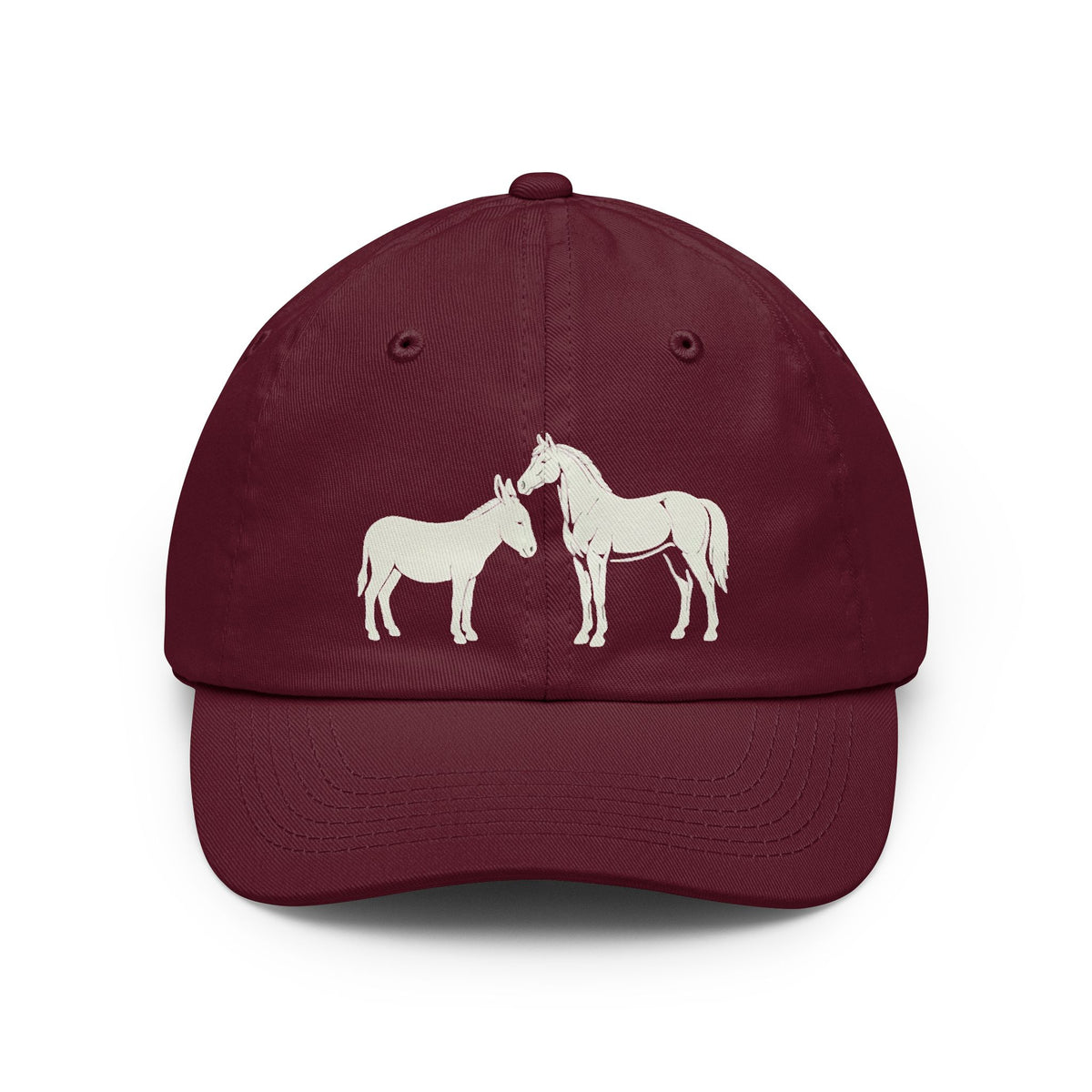 Color: Maroon | Good Book Series Ezekiel 23 20 Love Language Dad Hat — Graphic