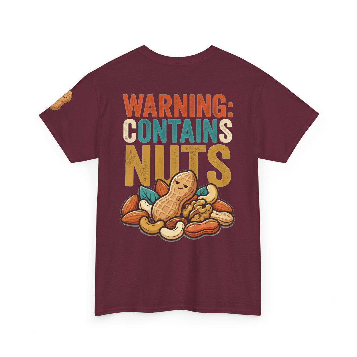 "Warning Contains Nuts" Premium Graphic Tee