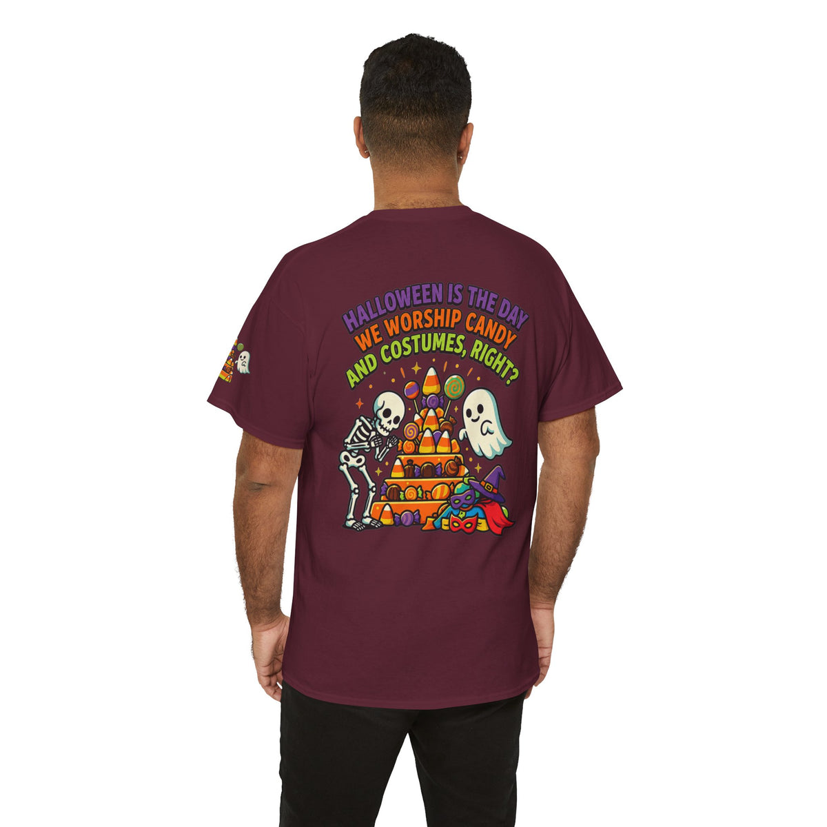 Color: Maroon | Worship Candy Premium Graphic Tee