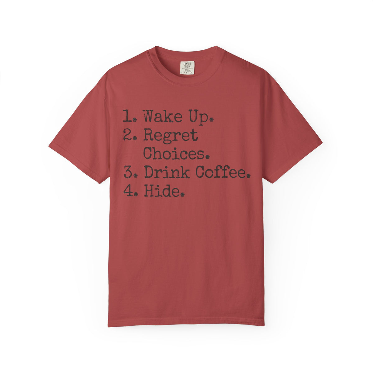 "Daily Schedule Asset" Unisex Garment-Dyed Tee